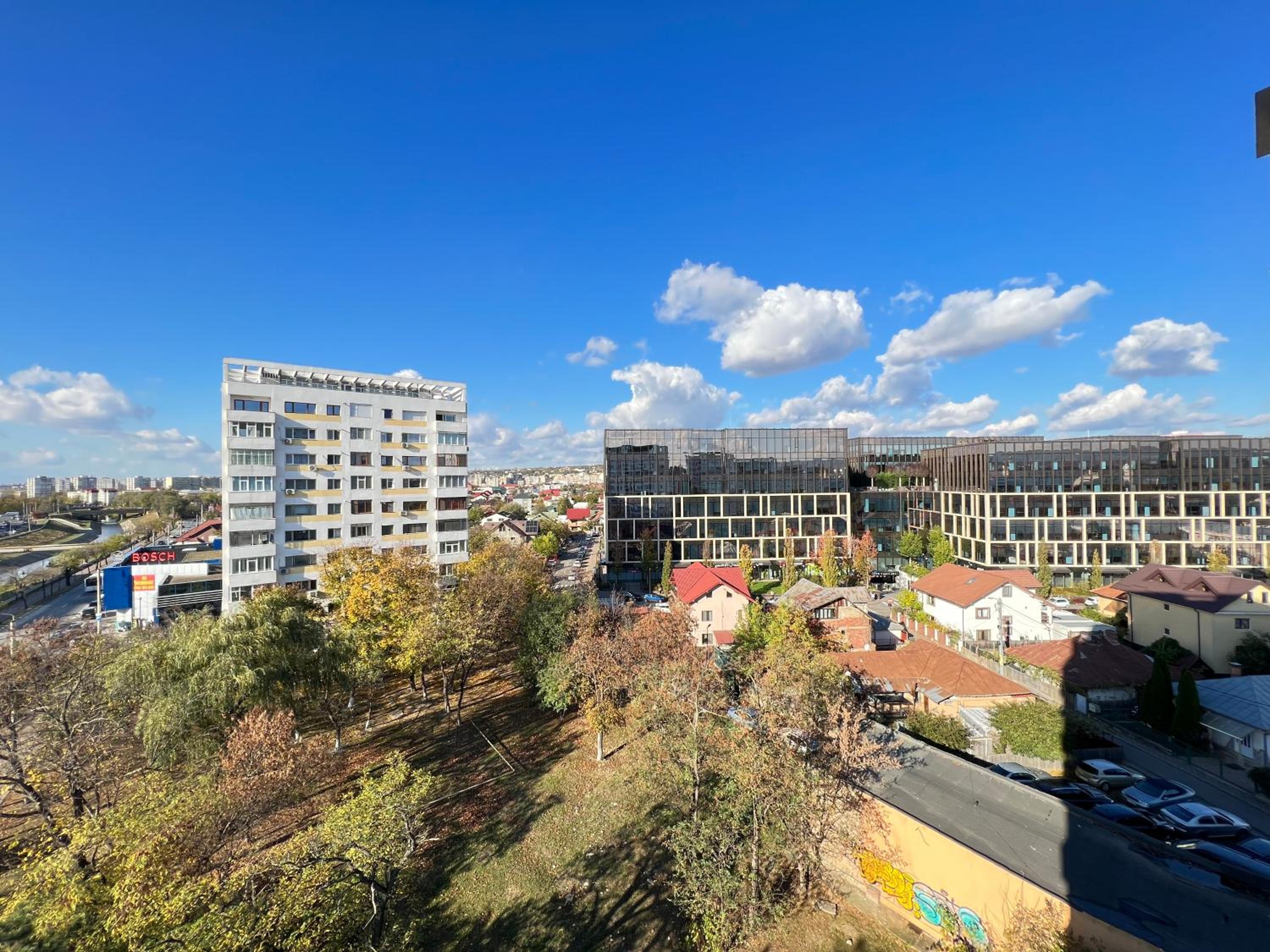 Central Office View with Parking