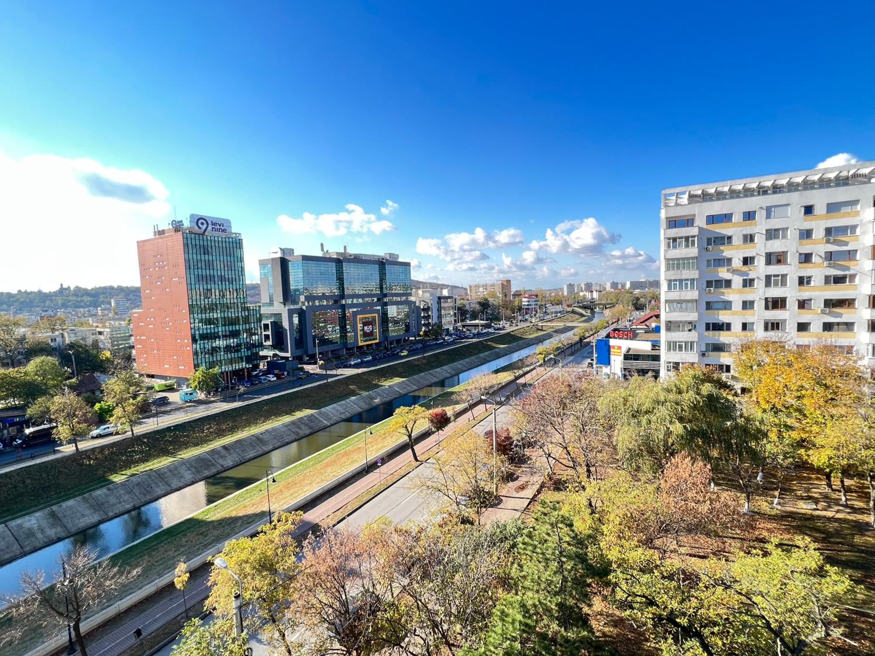 Central Office View with Parking