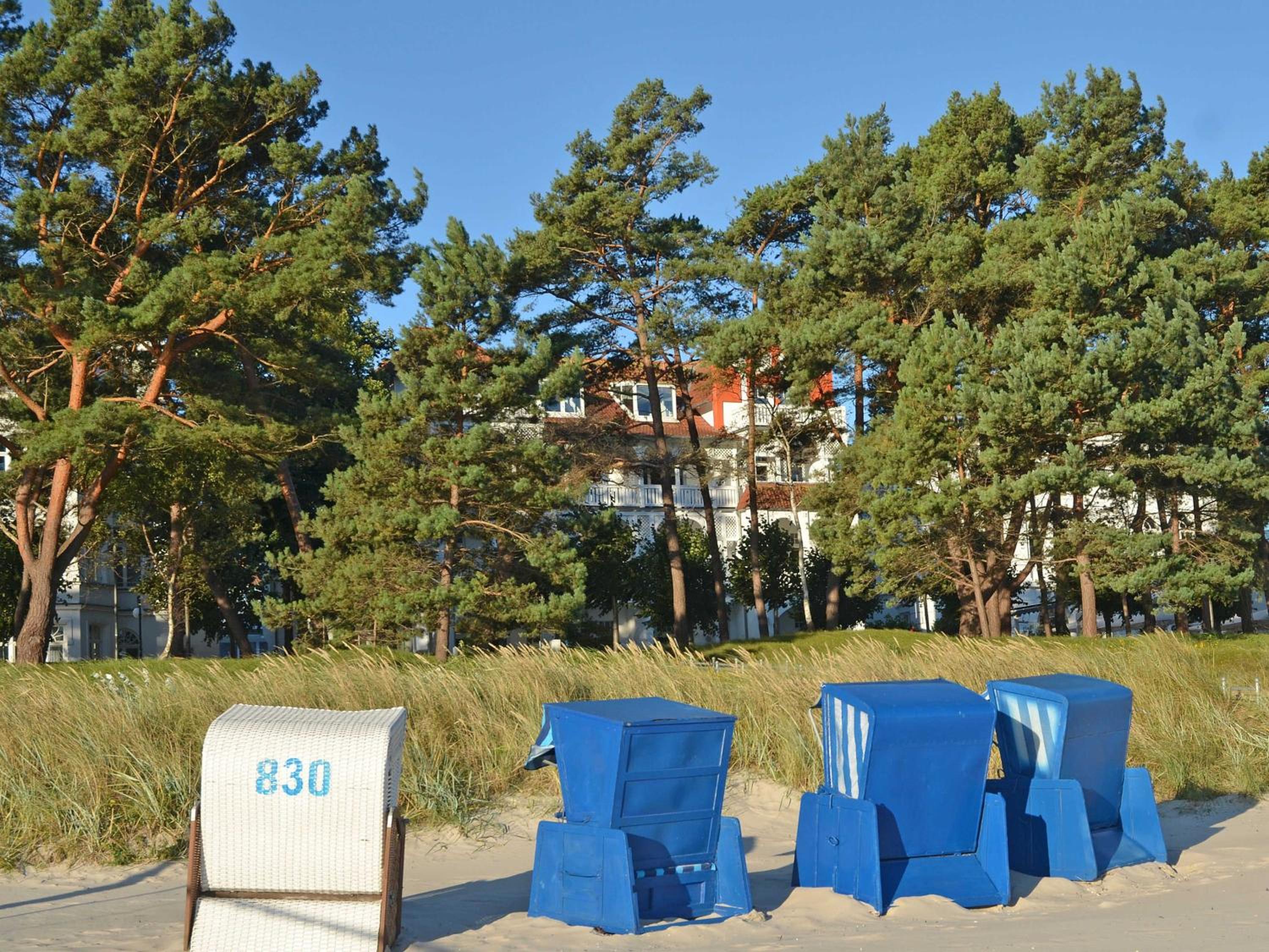 Villa Strandidyll in Binz - Wohnung 05 mit Meerblick