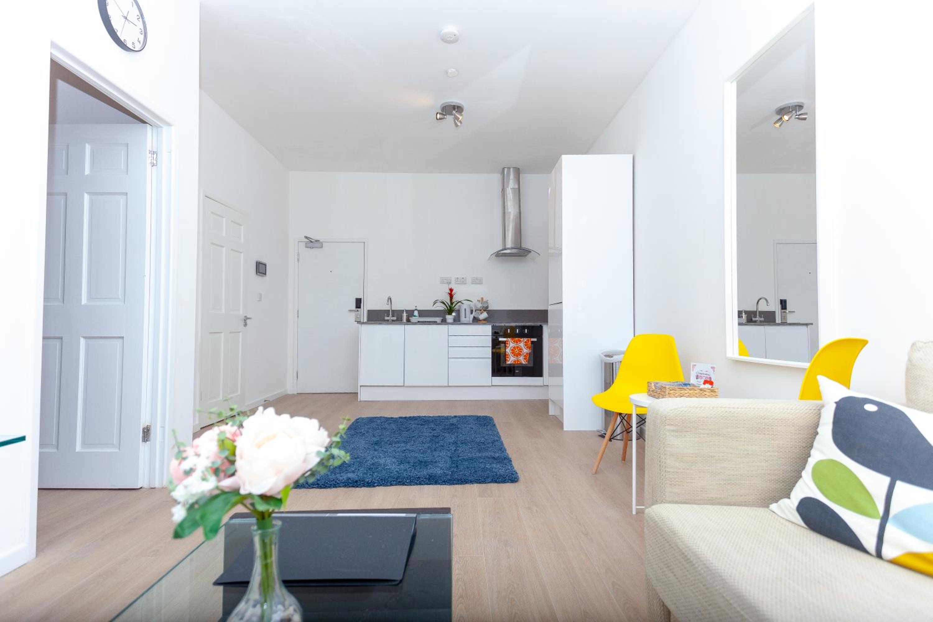 One Bedroom apartment Serviced apartment Smethwick flat 309 view 2