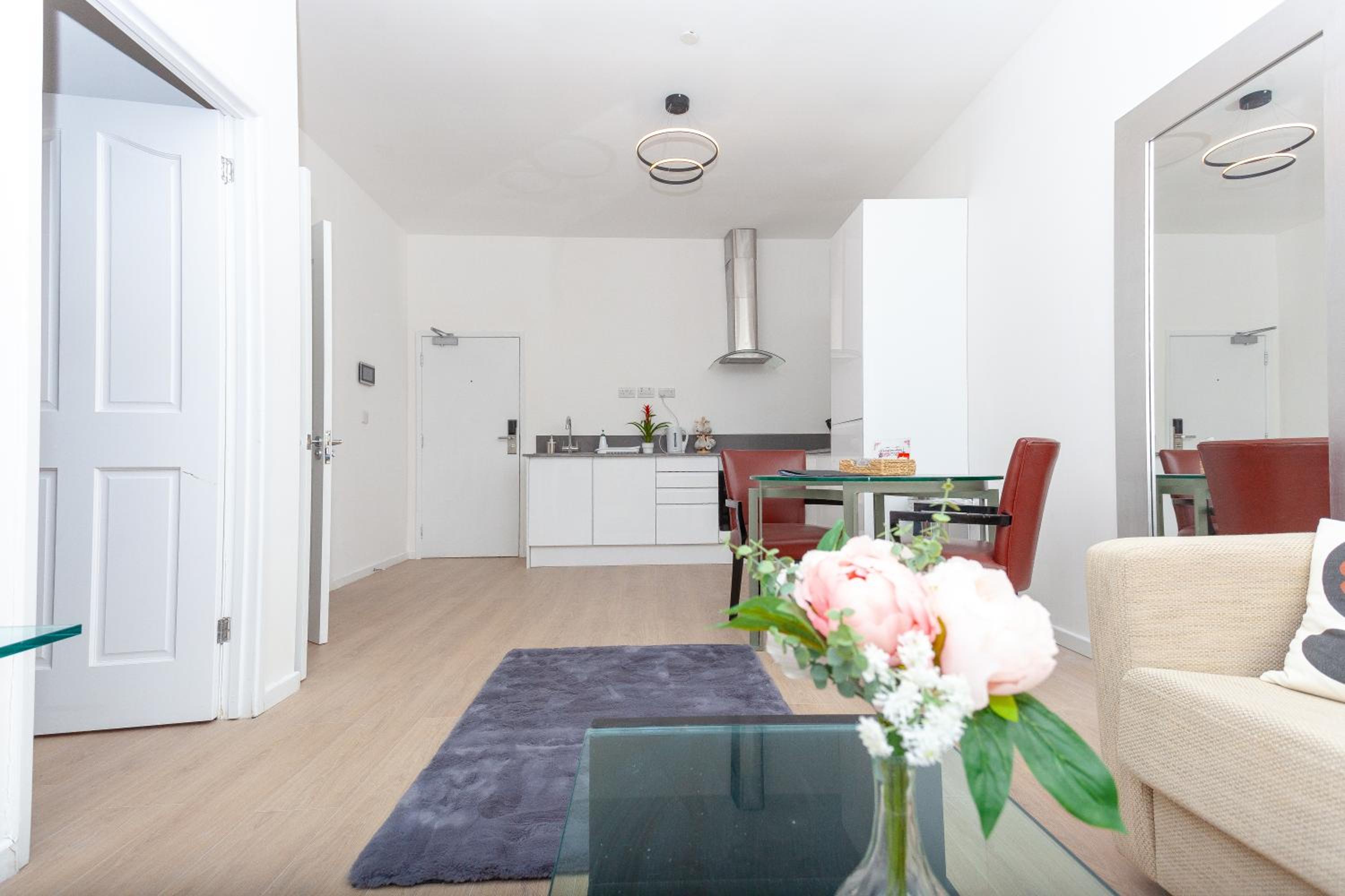 One bedroom serviced apartment Smethwick Flat 314 view 2
