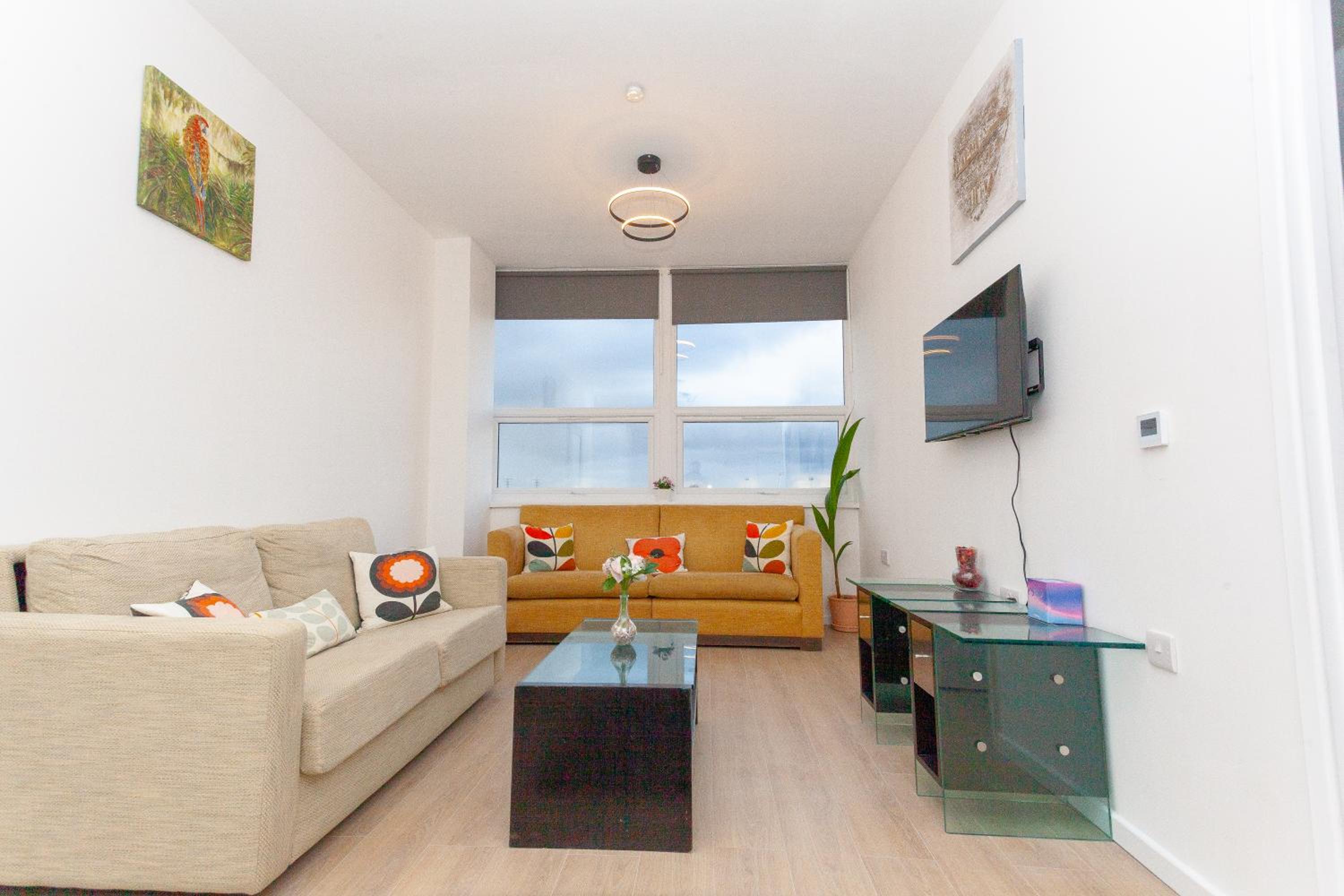 One bedroom serviced apartment Smethwick Flat 314 view 3
