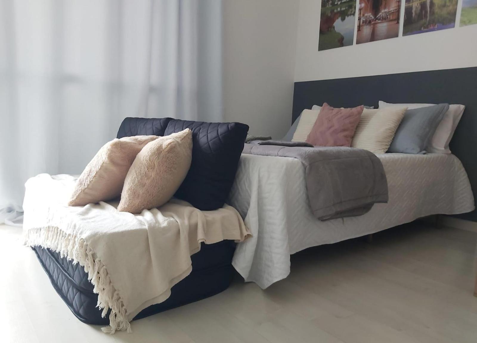 Lindo studio equipado em apartamento clube com academia e conforto no centro de Curitiba - MID Home