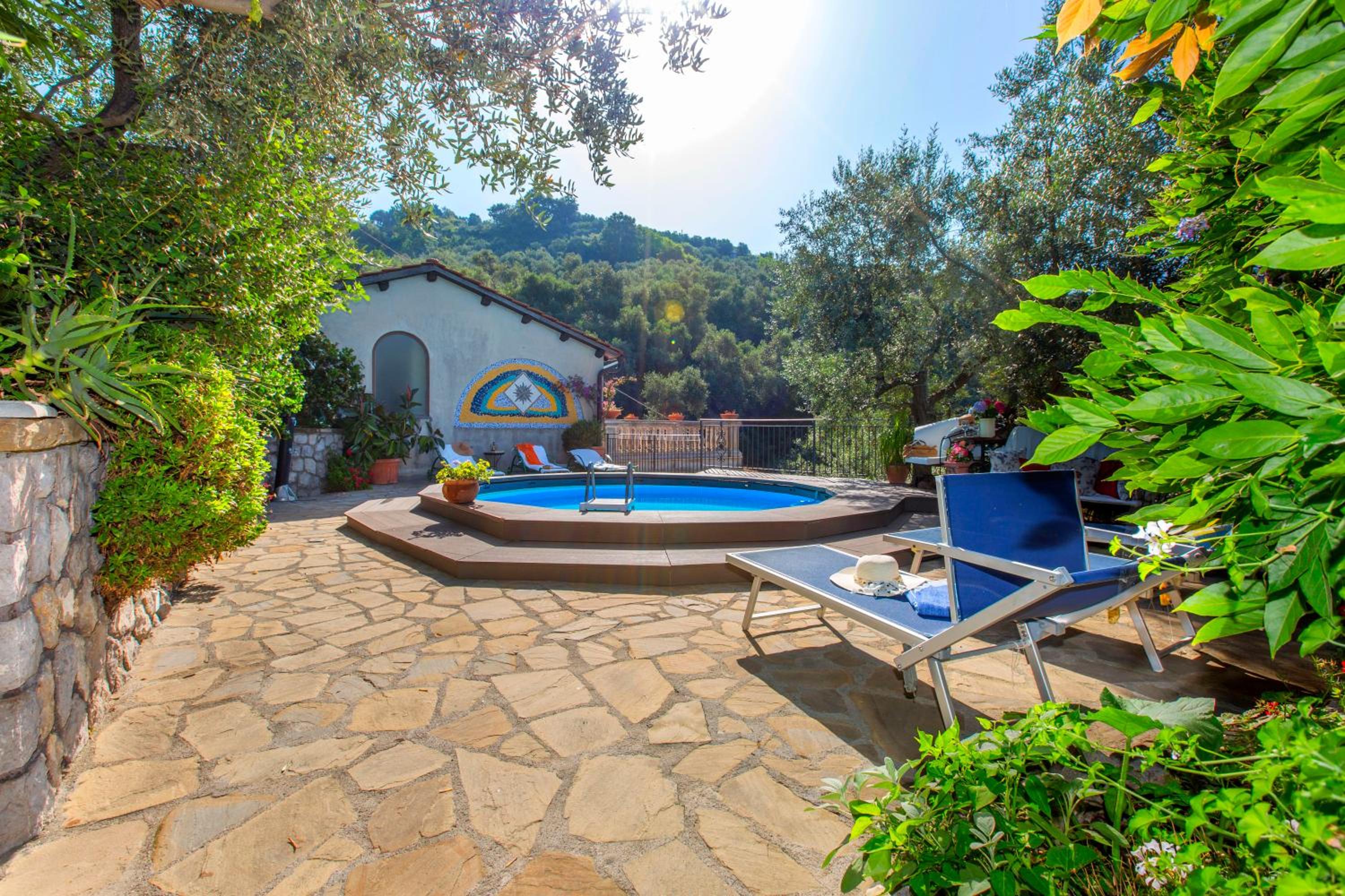 Villa Simba en Massa Lubrense — recepcion & lobby