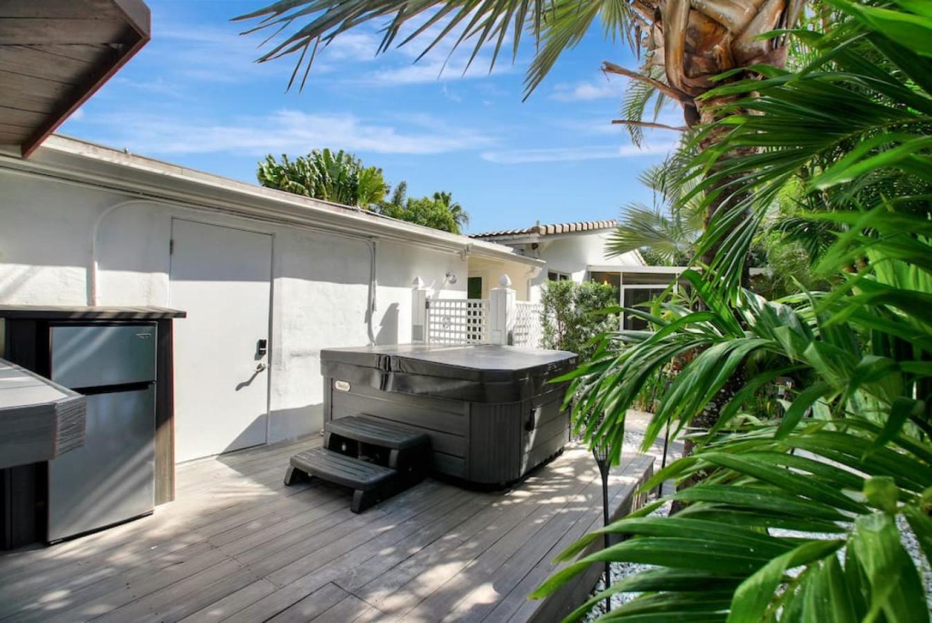 Wilton on the water courtyard and Heated Pool