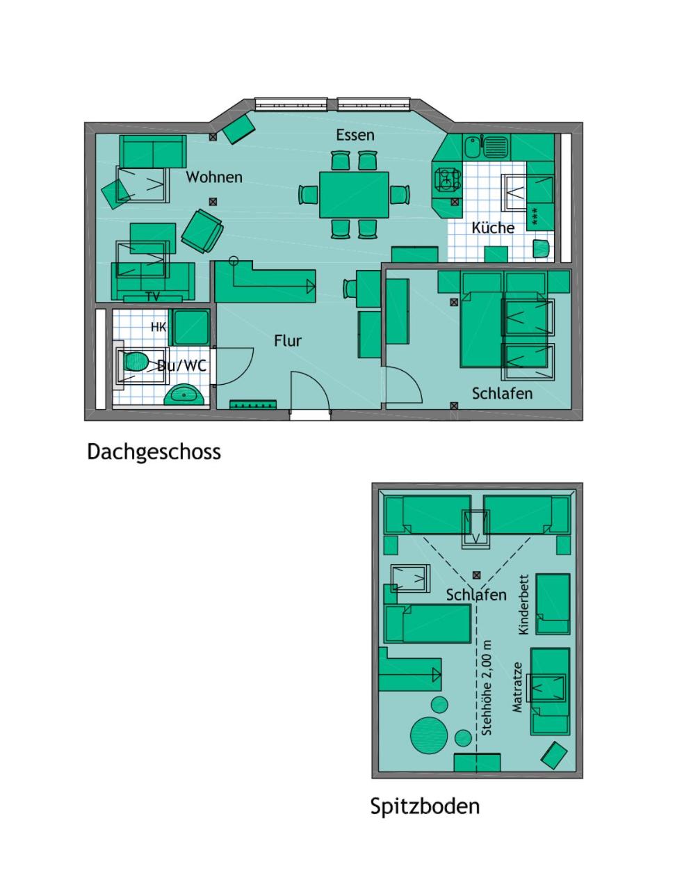 Strandvilla Hubertus Boltenhagen - Ferienwohnungen Apartment mit Parkplatz WLAN Küche Garten Grillplatz Waldbaden