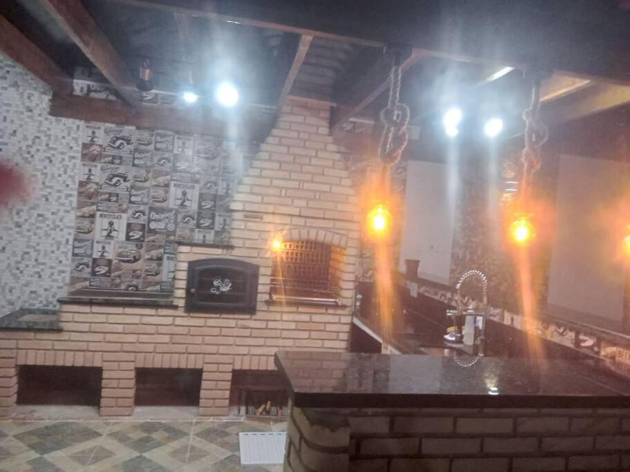 Casa alto padrão em Itanhaém, piscina com cascata, led e hidromassagem