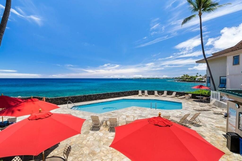 Ocean Echoes: Kona’s Oceanfront Family Oasis view 3