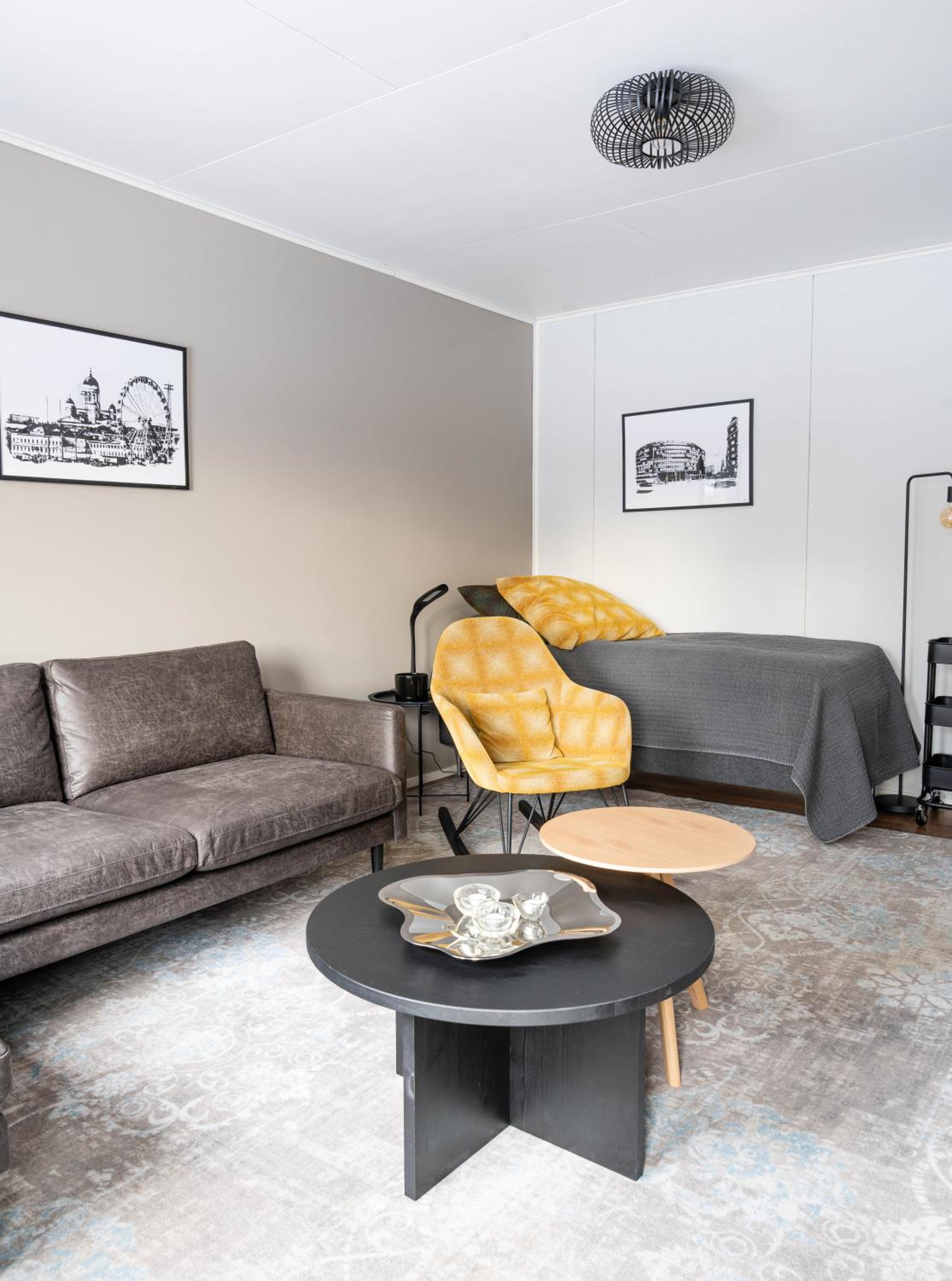 Cozy Ranua Koivutie townhouse with sauna & terrace