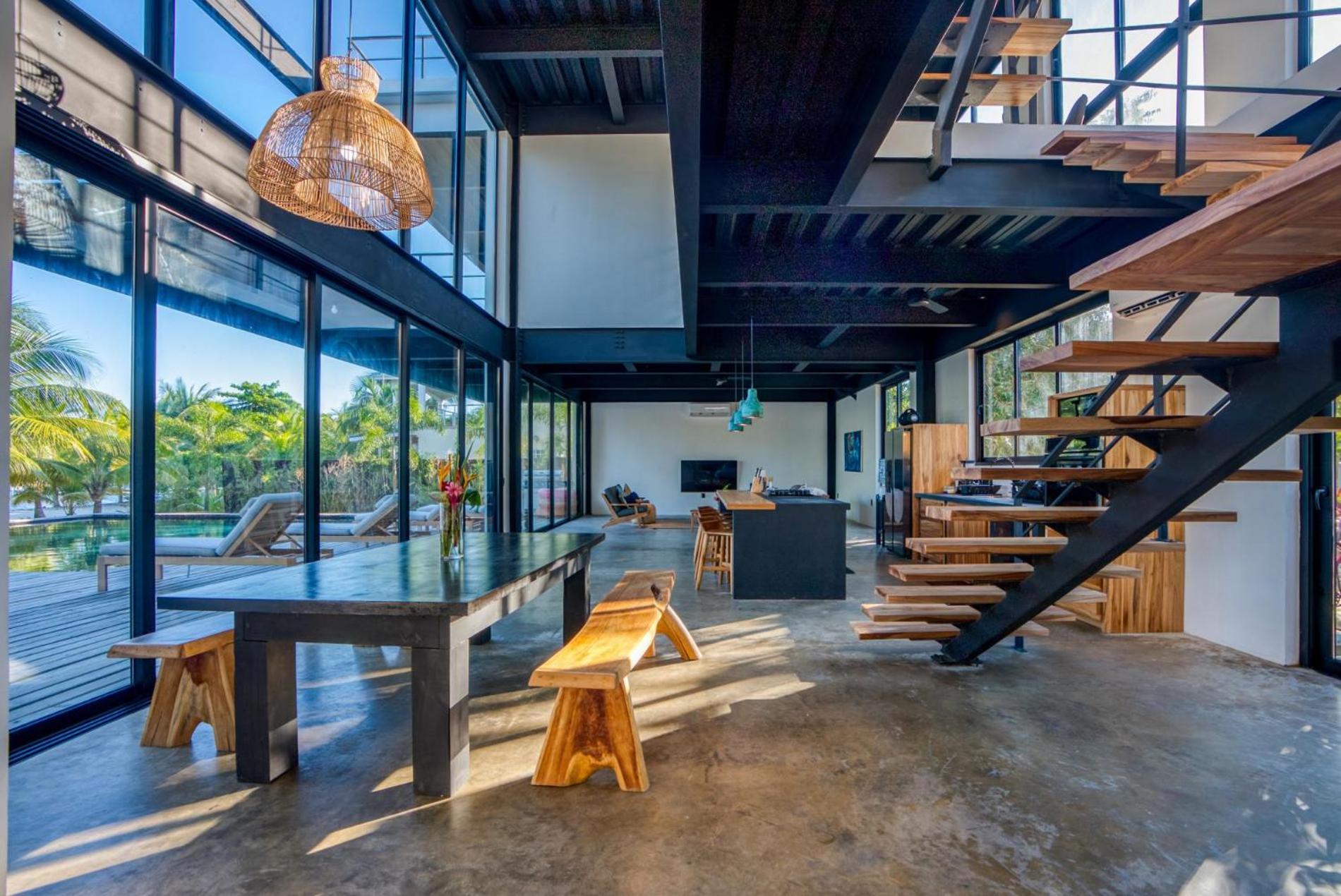 Balam Beach Villa - Modern 4Bed Oceanfront w Pool