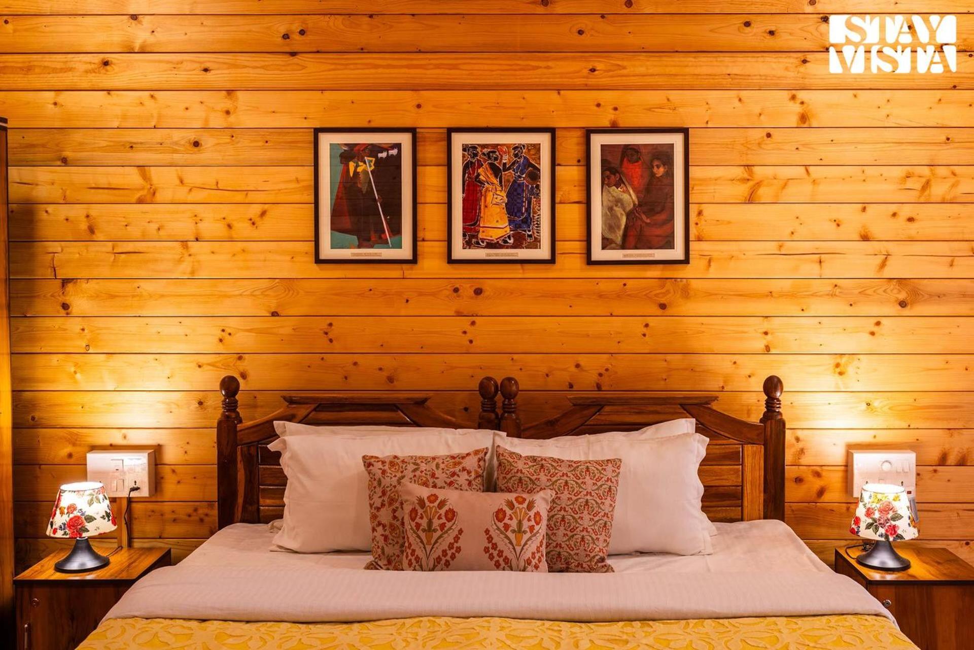 Serene Seaside Chalet by StayVista - Wooden retreat near Nagaon Beach