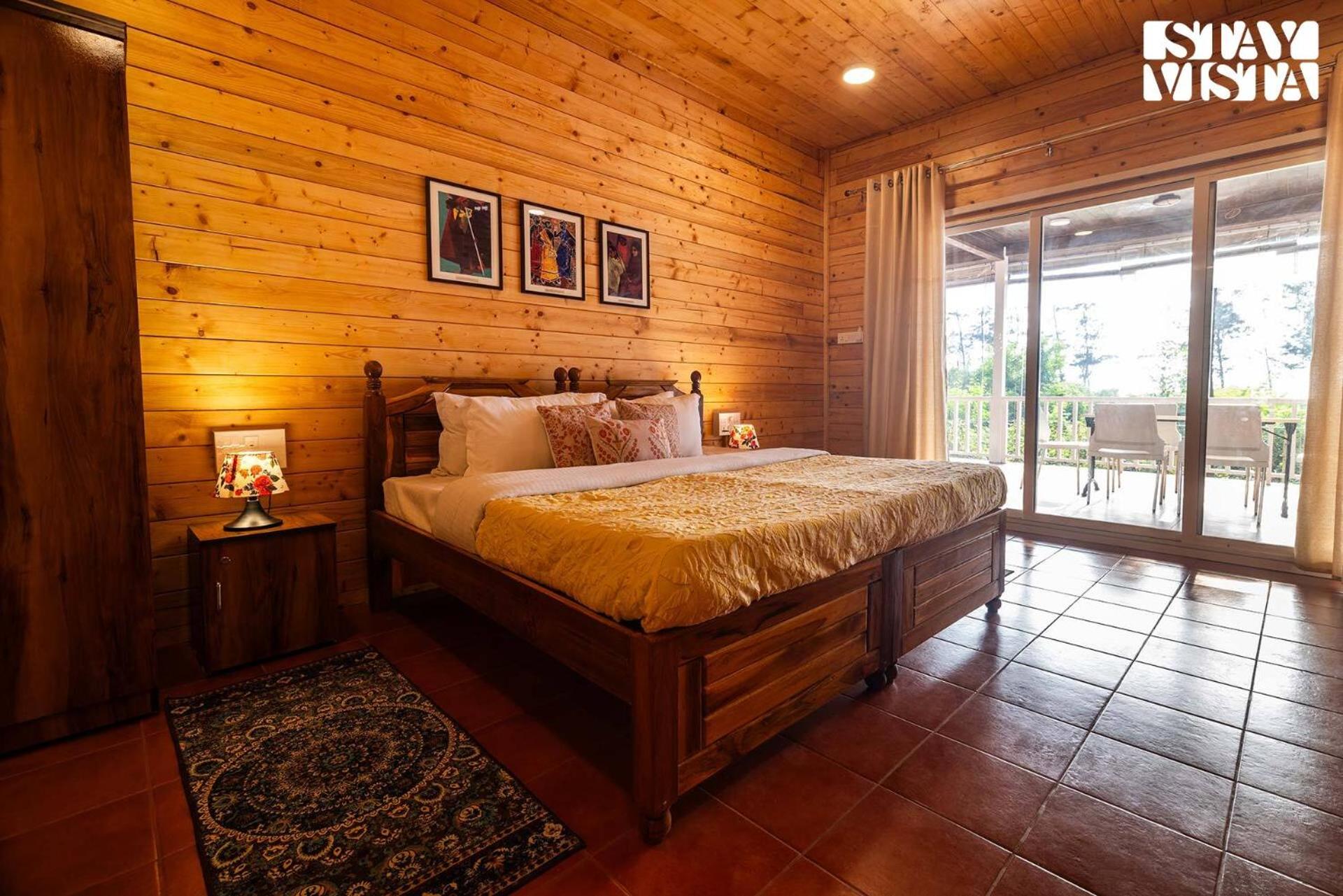 Serene Seaside Chalet by StayVista - Wooden retreat near Nagaon Beach