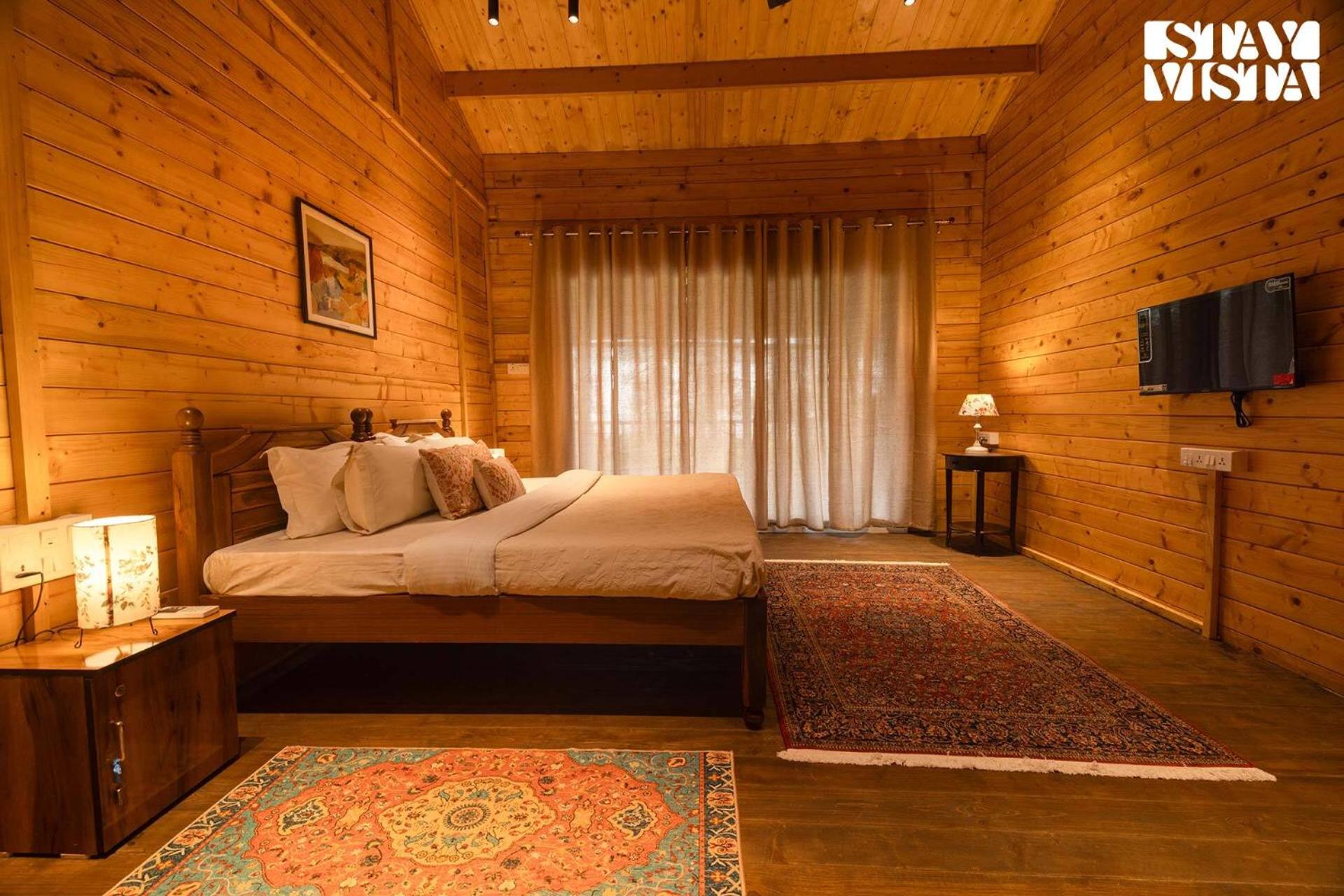 Serene Seaside Chalet by StayVista - Wooden retreat near Nagaon Beach