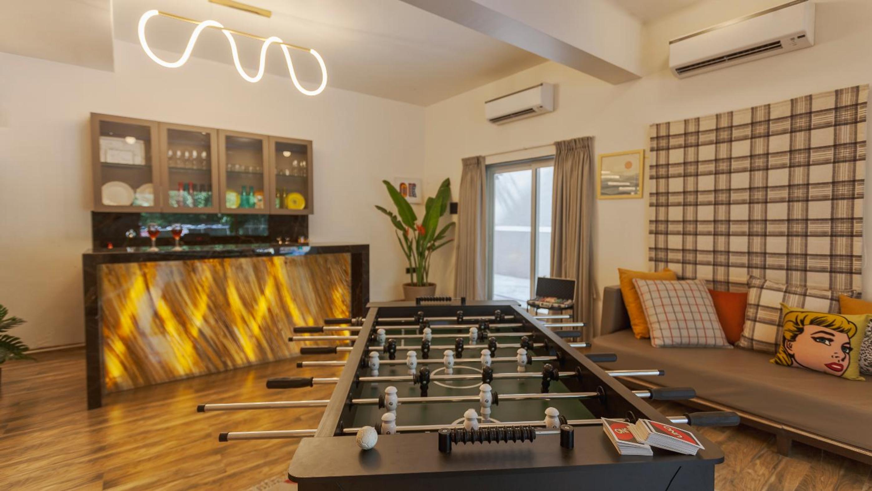 Villa Belle Vue- 4BHK Private Pool & Party Hall By StayMonkey view 3
