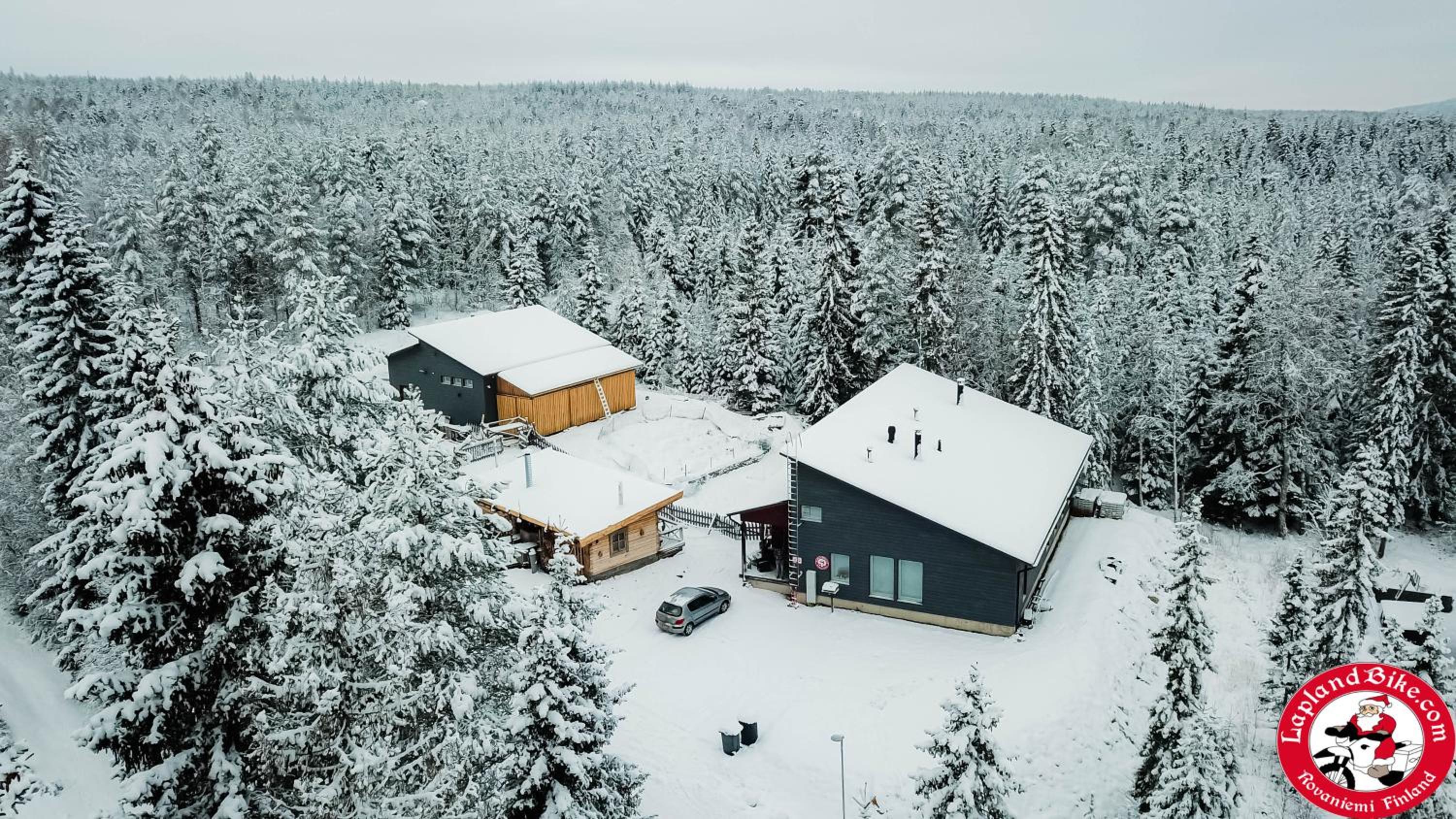 Laplandbike Apartment Arctic Circle view 4