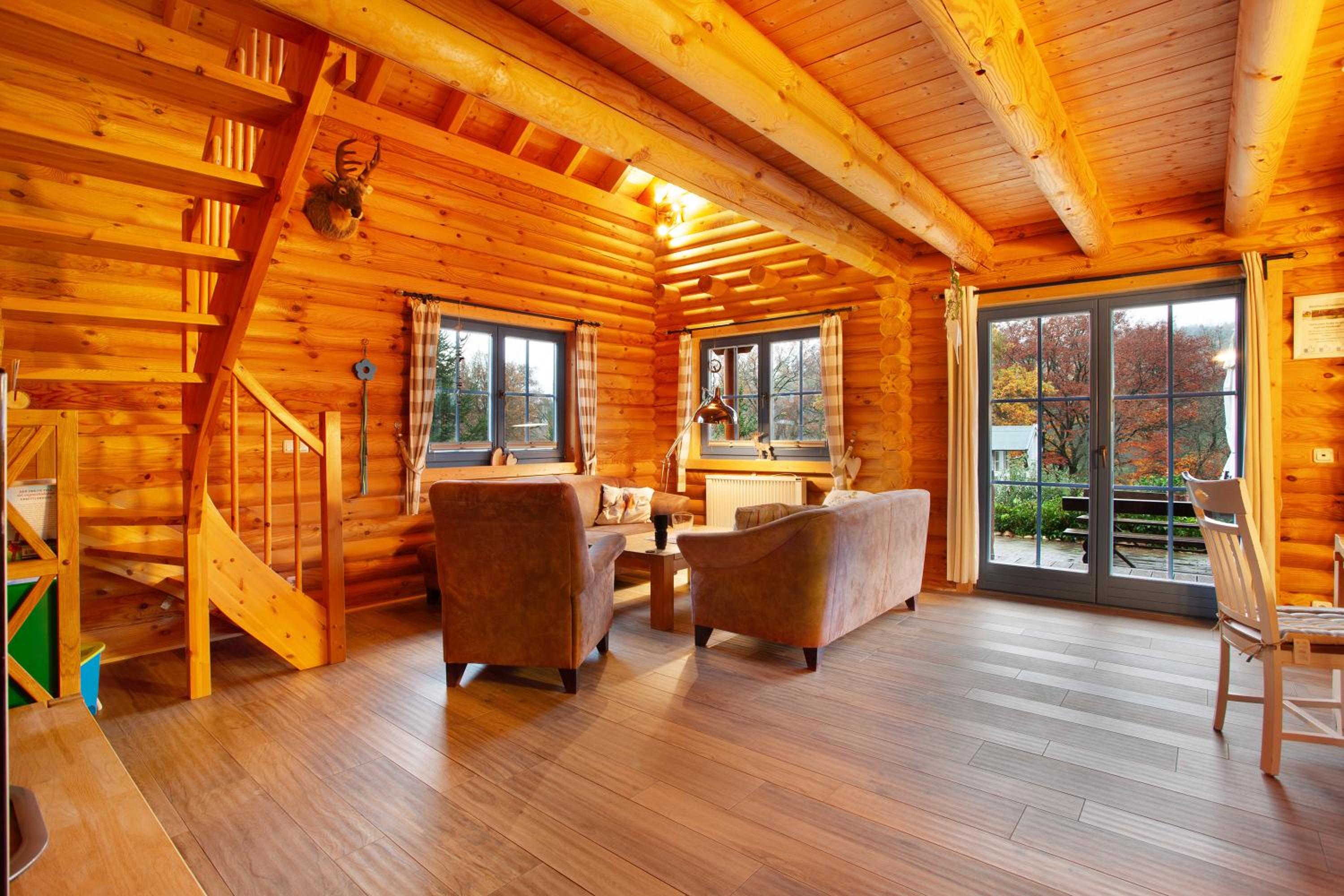 Holzhaus Mühlenblick mit Whirlpool