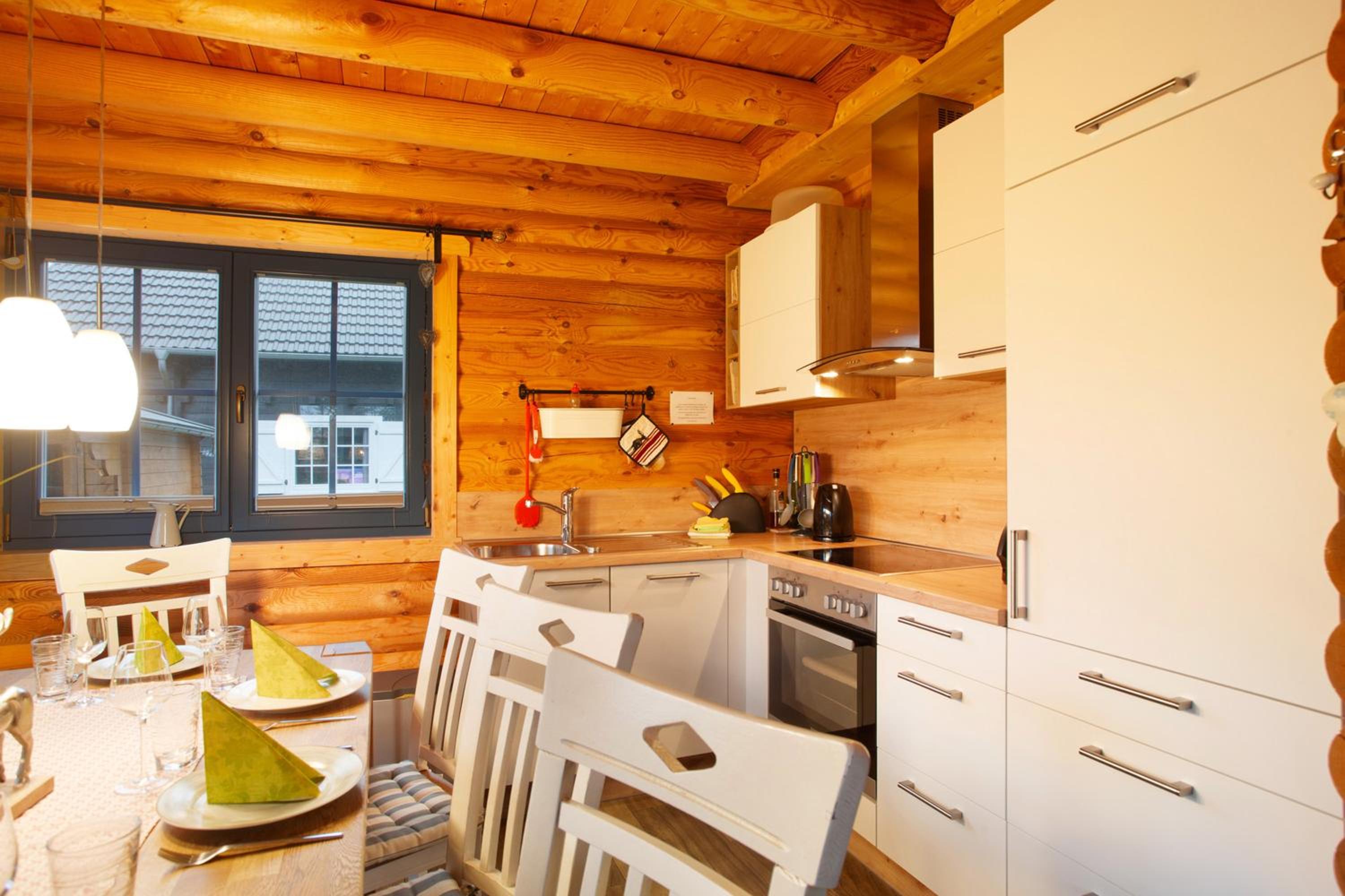 Holzhaus Mühlenblick mit Whirlpool