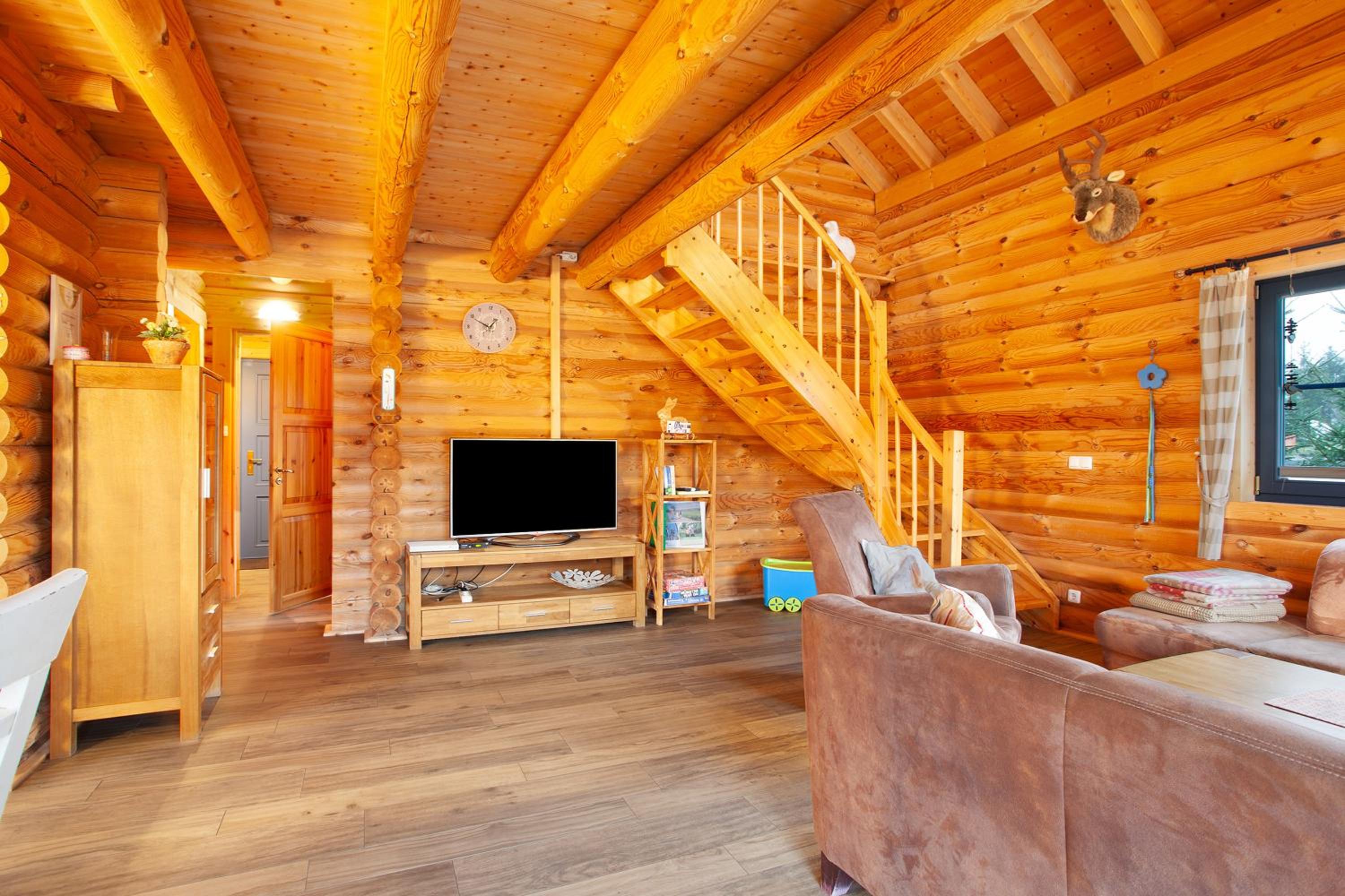 Holzhaus Mühlenblick mit Whirlpool