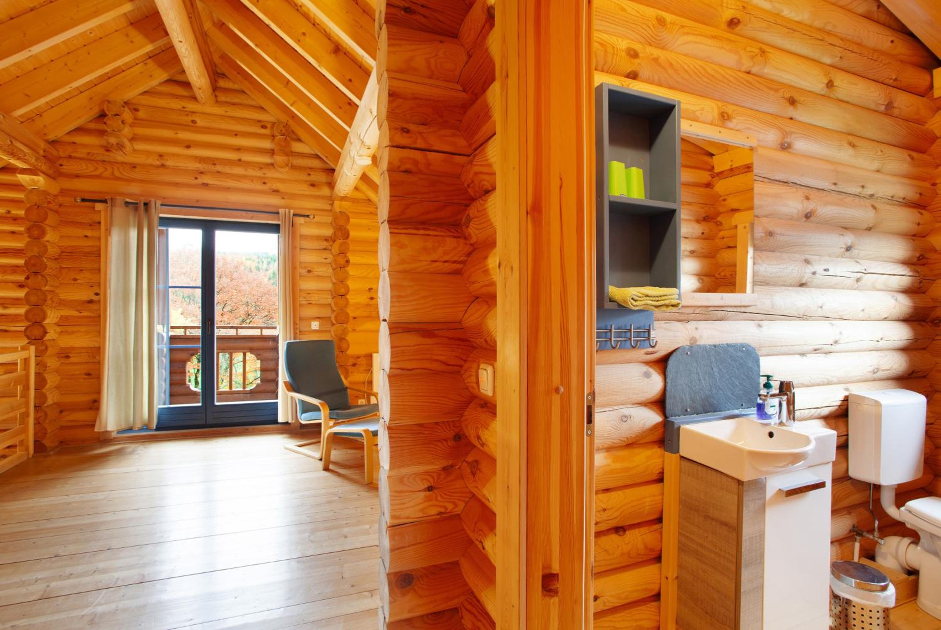 Holzhaus Mühlenblick mit Whirlpool