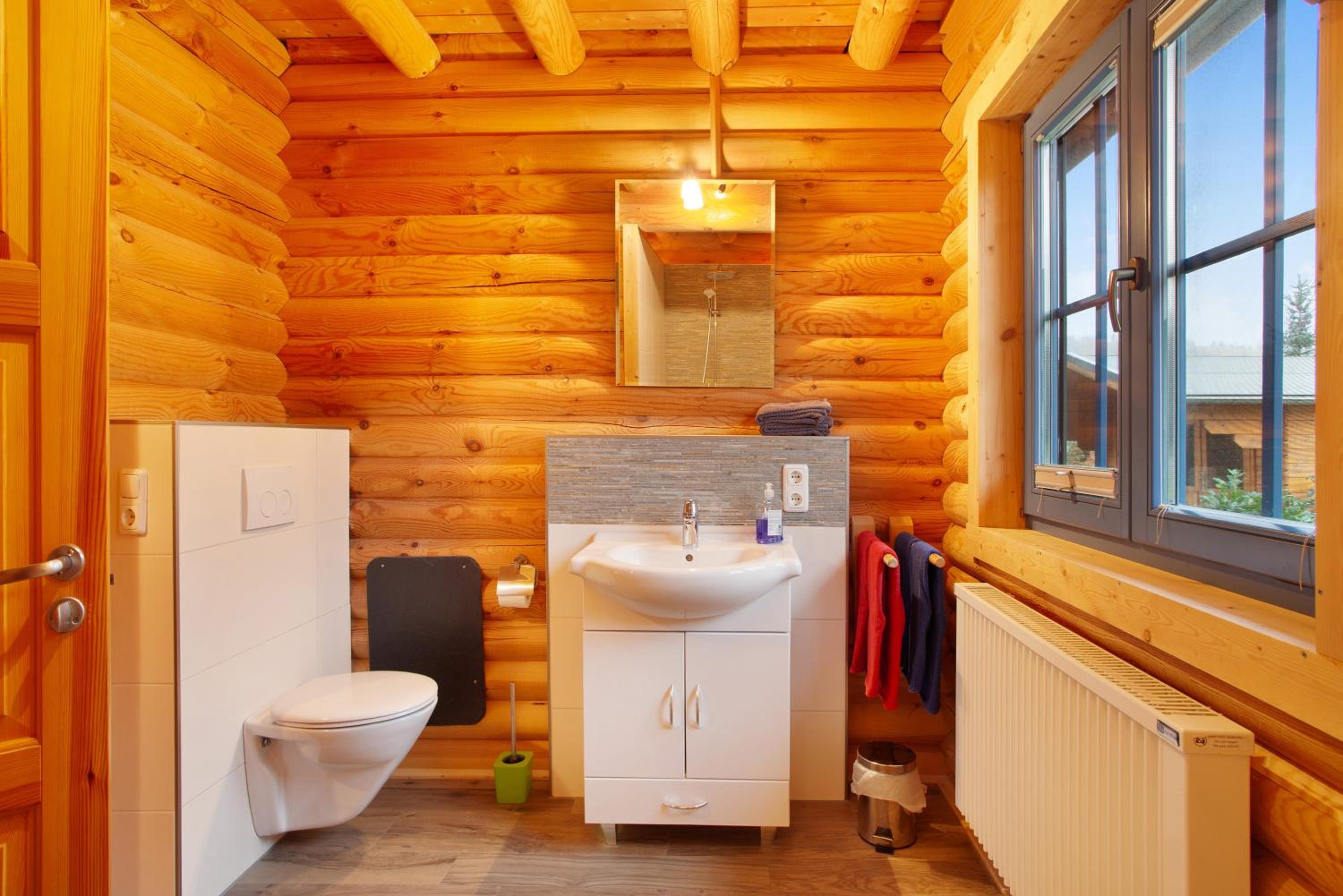 Holzhaus Mühlenblick mit Whirlpool