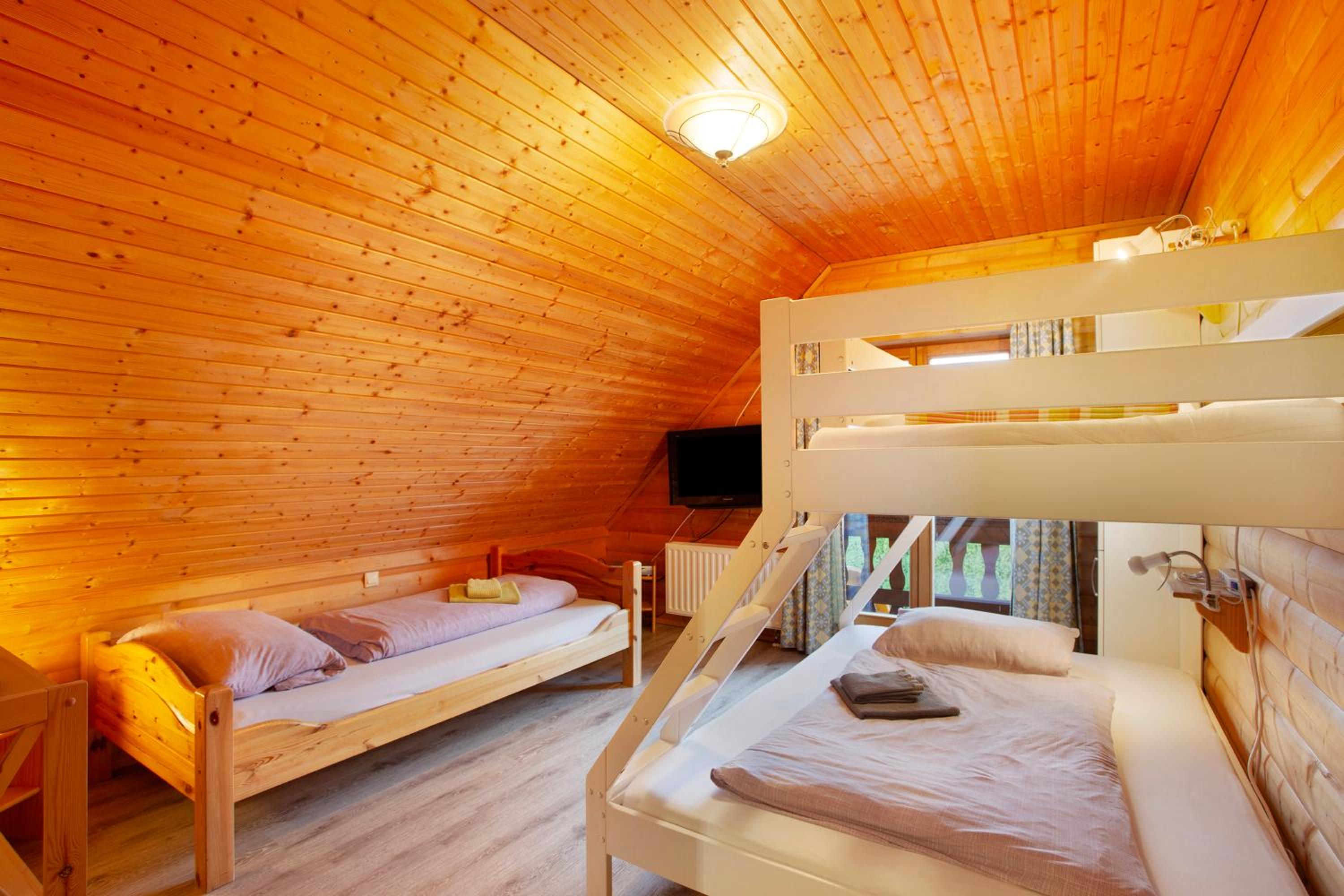 Holzhaus Zum Radekopf mit Whirlpool
