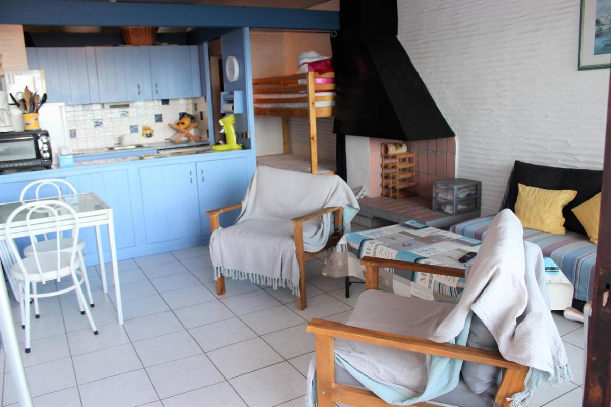 Emplacement idéal pour ce T2 cabine face à la mer -Parking-Wifi-6PC237 view 4