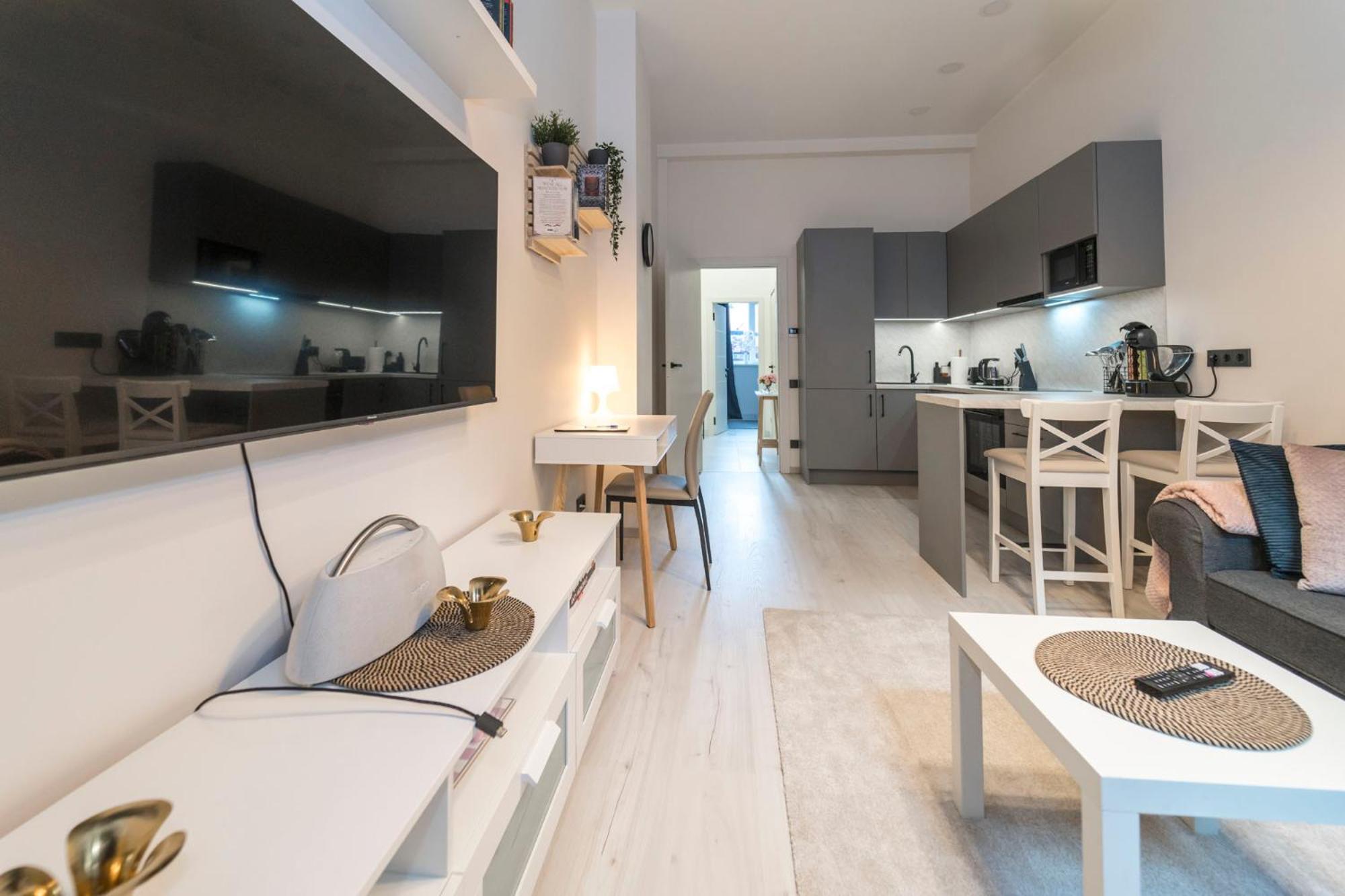 Cozy and Bright apartment view 4