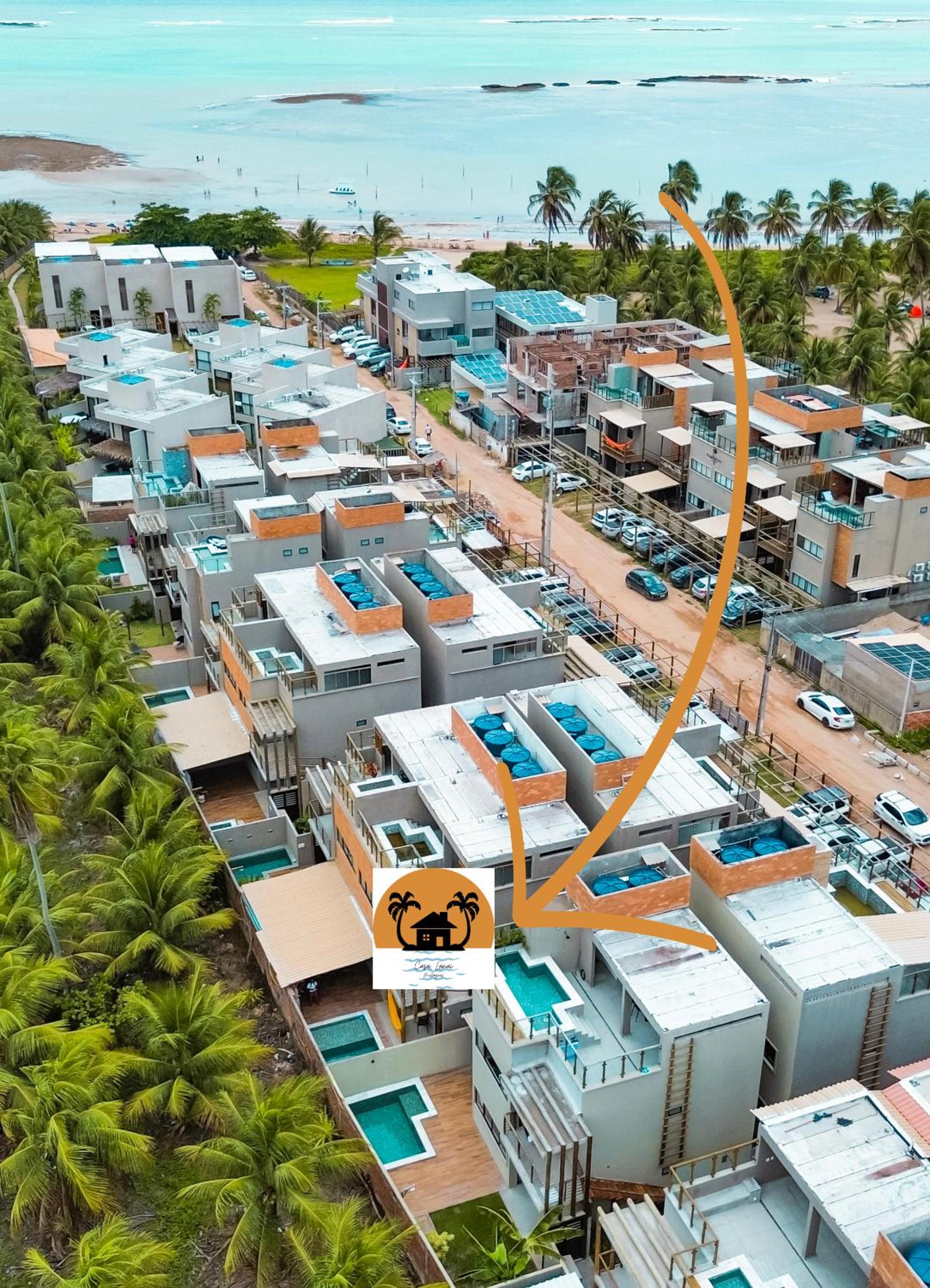 Casa Lanai - Perto de Restaurantes e da Capela Milagres - Internet 300 Mbs