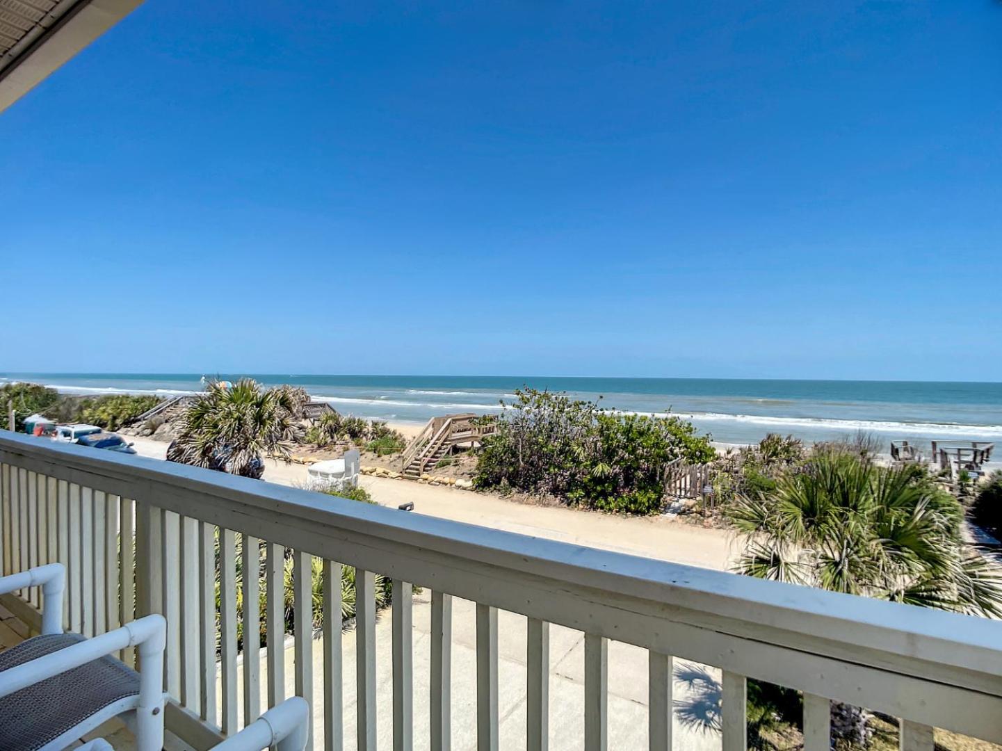 Beachfront home with wrap around deck and rooftop deck - 6320 S. Atlantic view 4