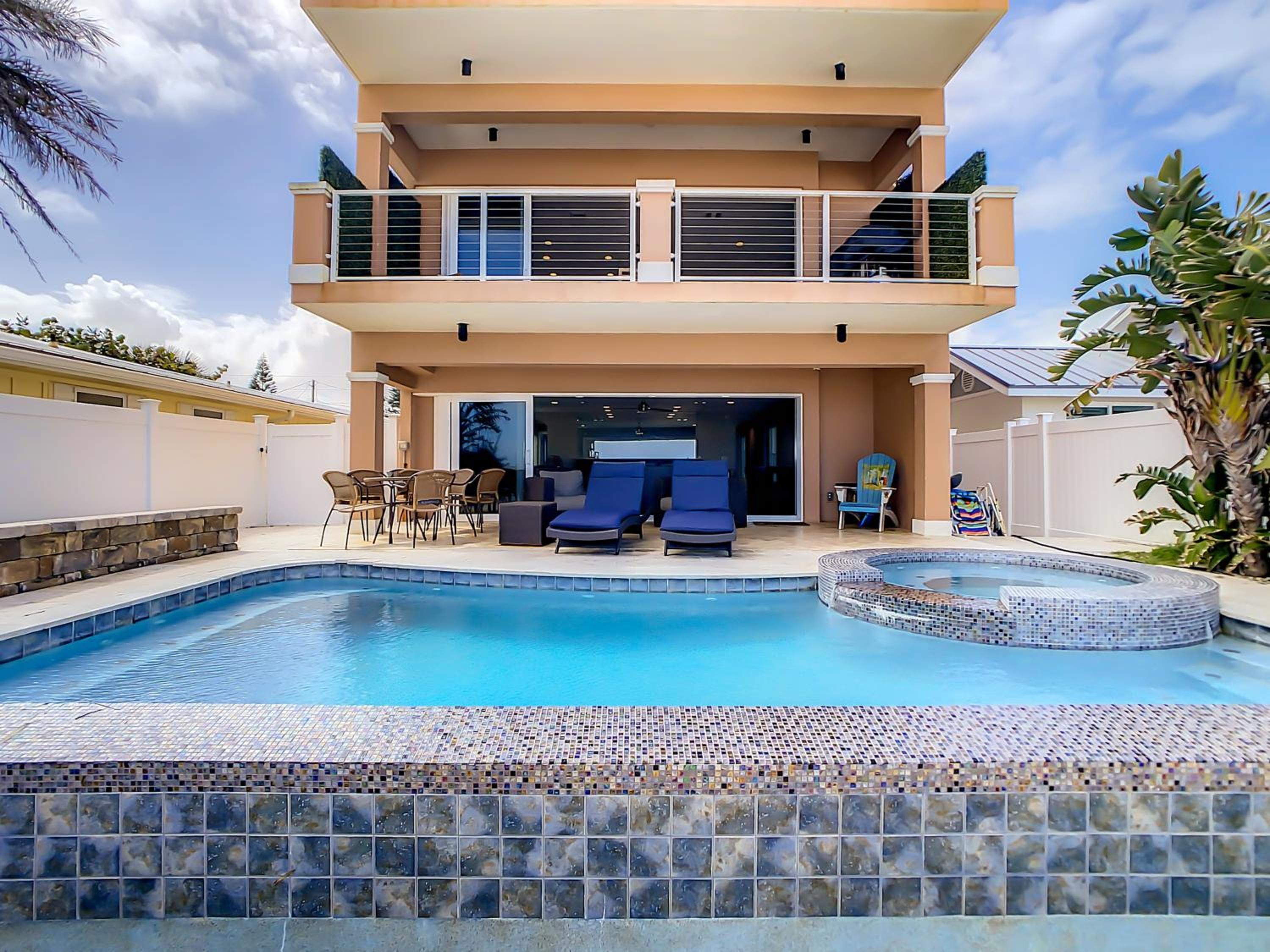 Hip Nautic ~ Luxury Beachfront Beach Home with Pool - Car Free Beach - 4071H view 2