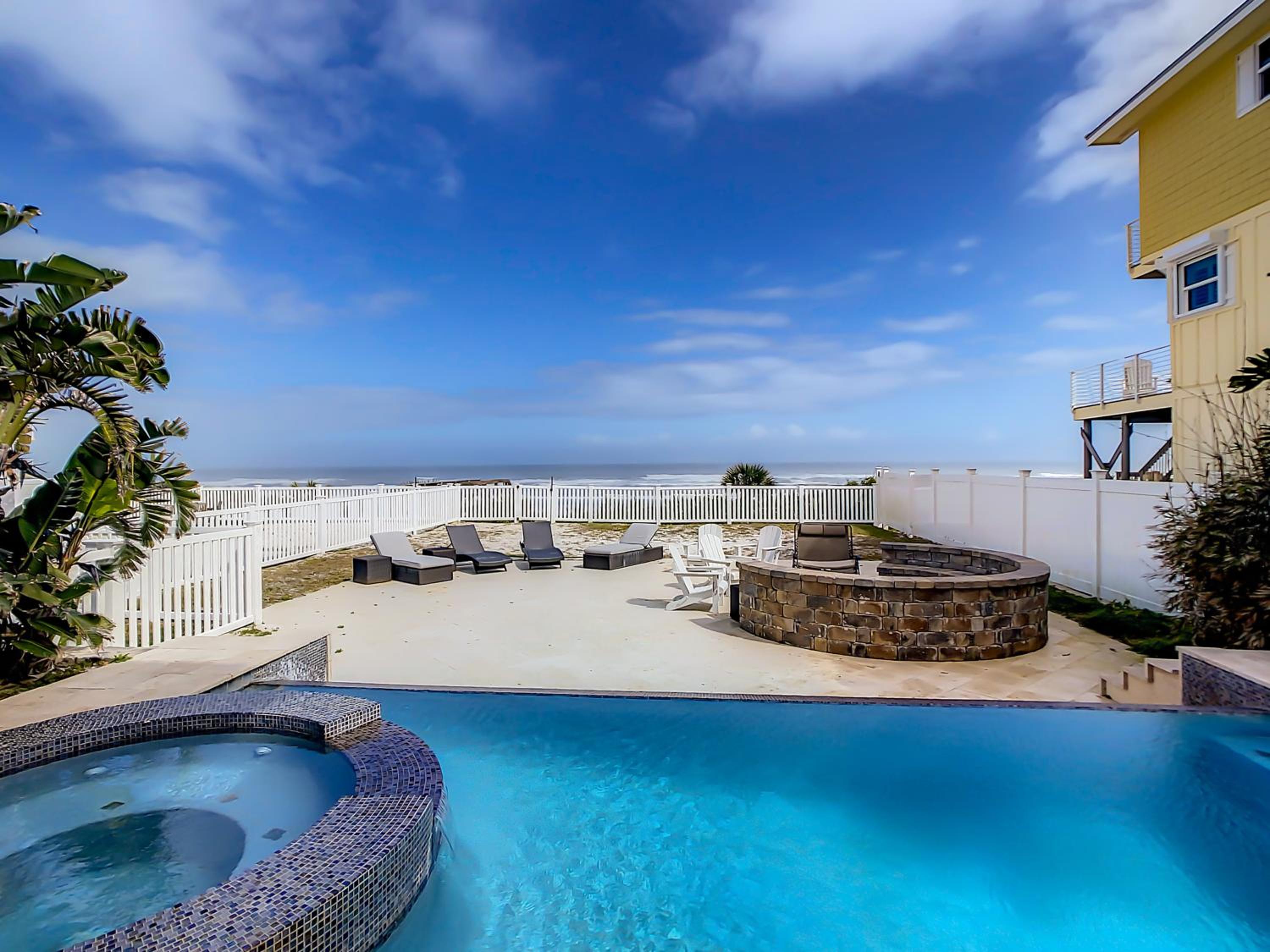 Hip Nautic ~ Luxury Beachfront Beach Home with Pool - Car Free Beach - 4071H view 3