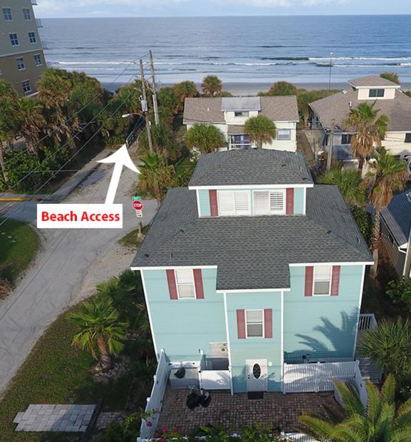 Private Beach Home Ocean Views Walk to Beach Shopping Dining view 4