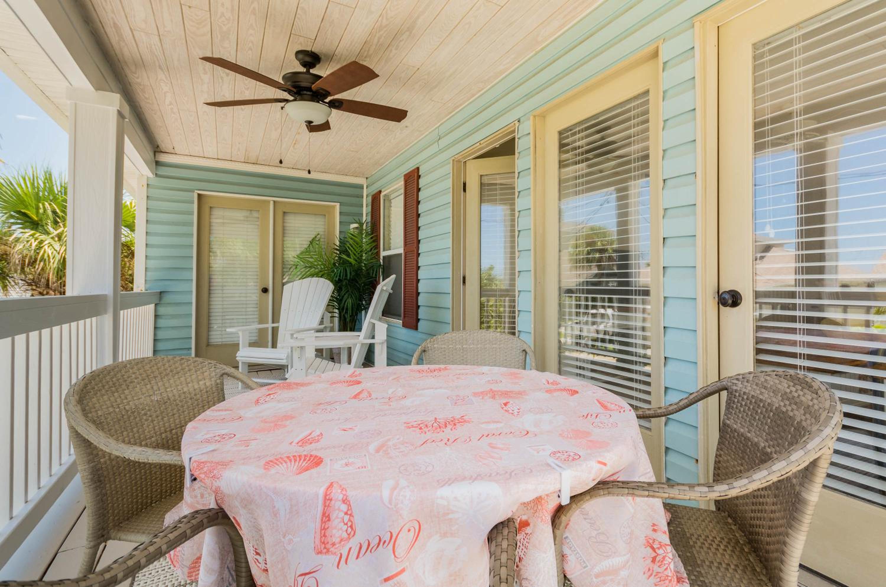 Private Beach Home Ocean Views Walk to Beach Shopping Dining view 2