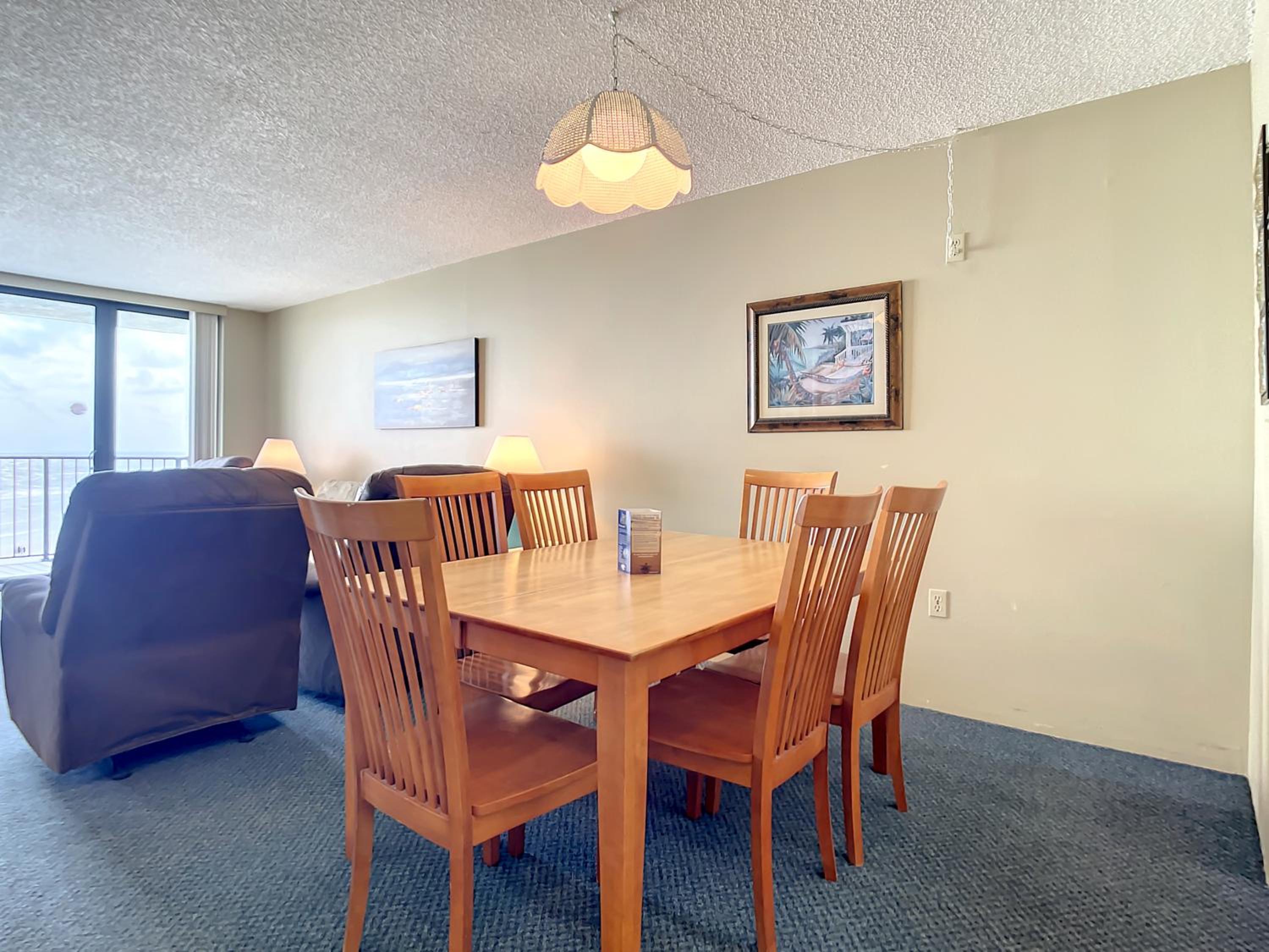 Ocean View with a beachfront pool at Ocean Trillium Condo 504 view 4