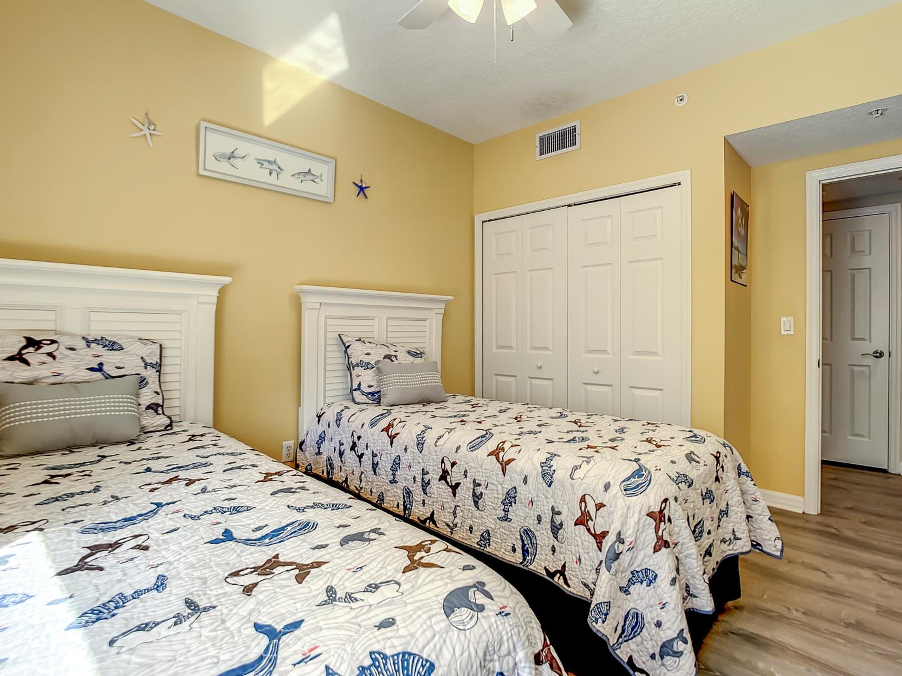Gorgeous Oceanwalk Condo on the corner with superb views of the ocean. OW1-201