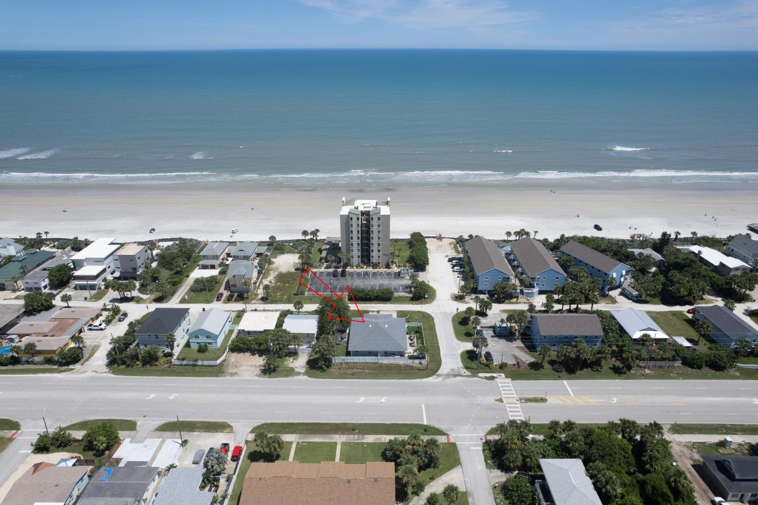 Modern Home Across from Beach 32 w 1-car Garage ~ Large fenced yard with deck view 5