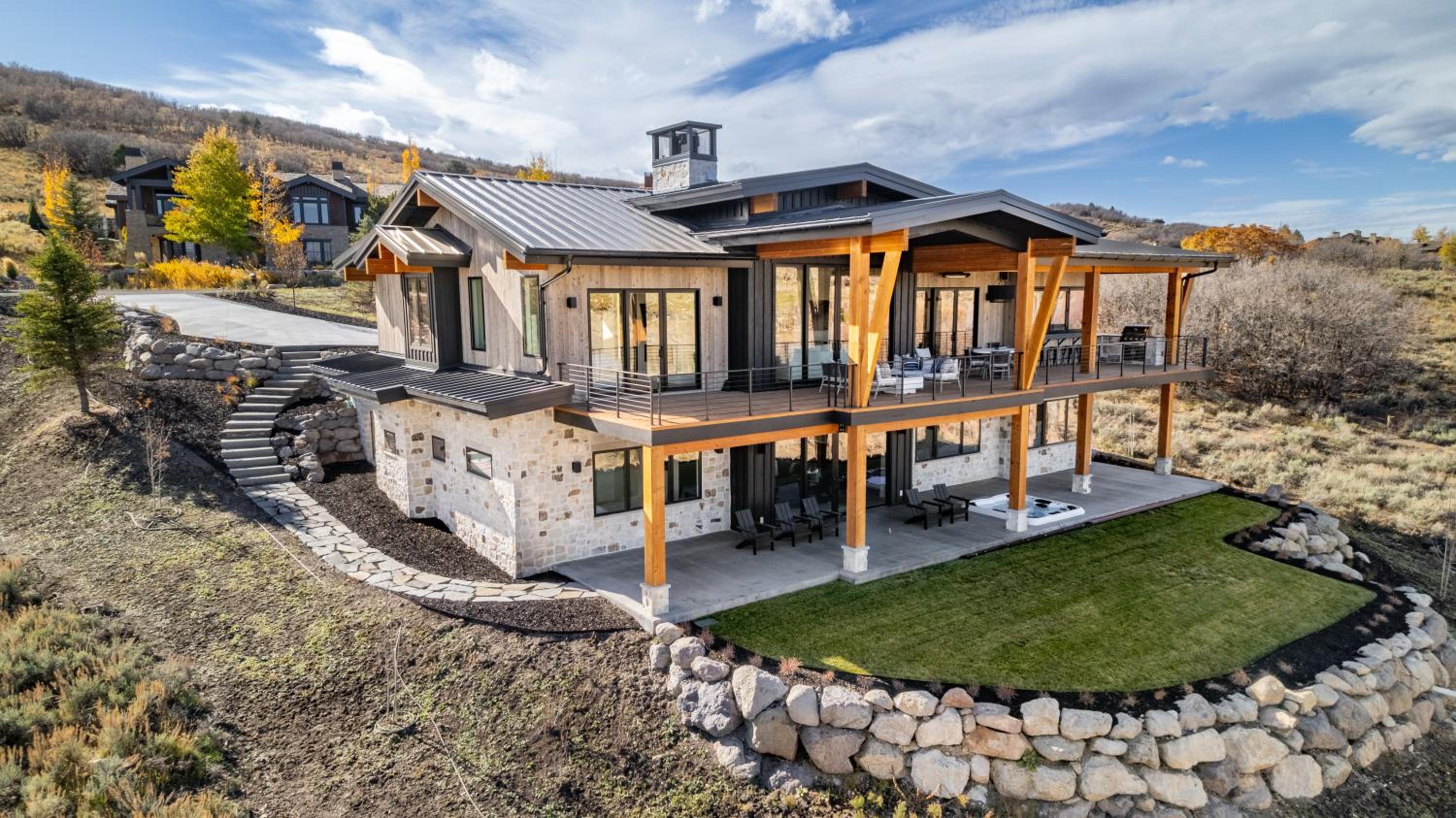 Impressive Tuhaye Home with Hot Tub, Pool Table, and Sweeping Mountain Views