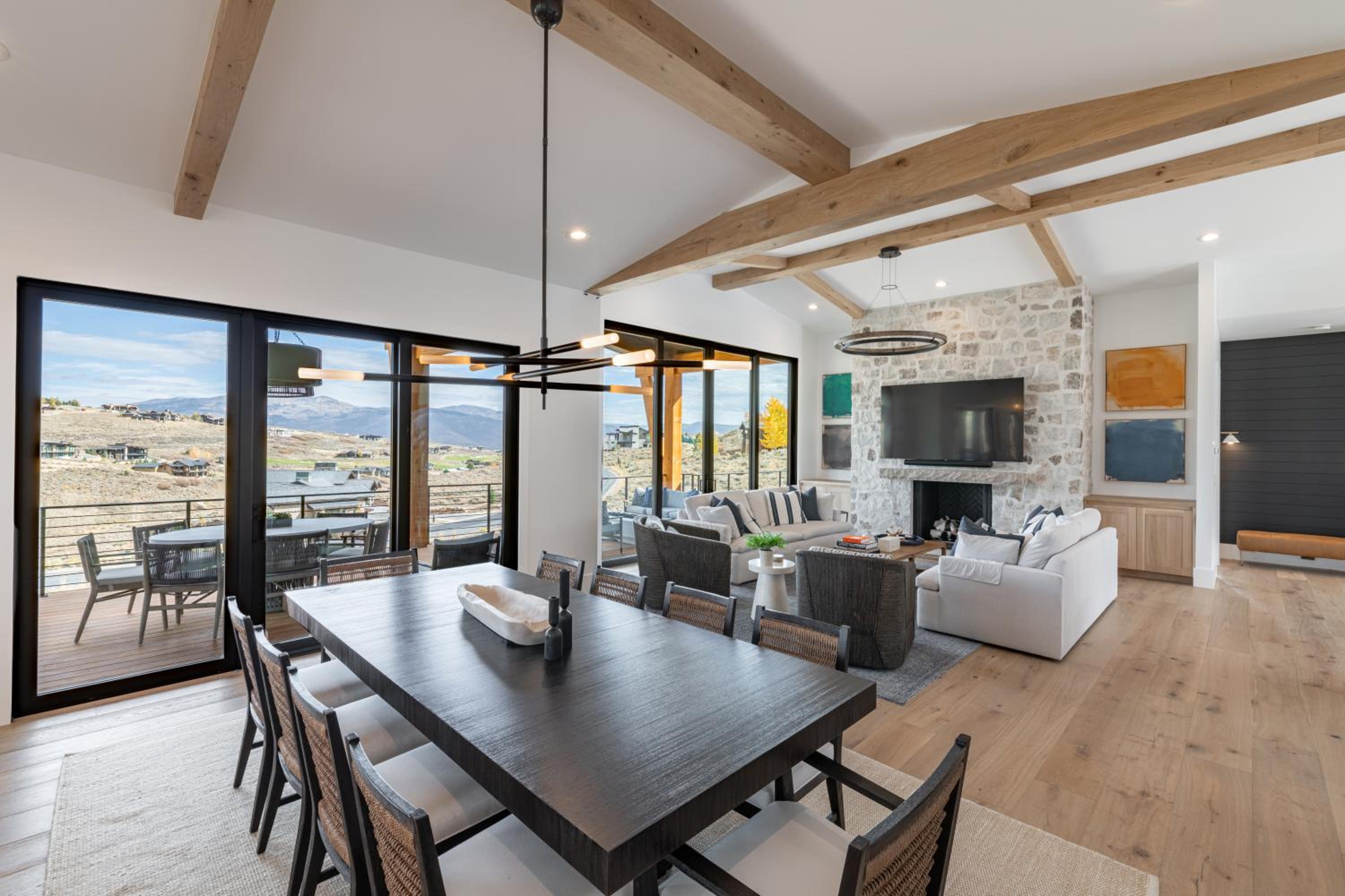 Impressive Tuhaye Home with Hot Tub, Pool Table, and Sweeping Mountain Views