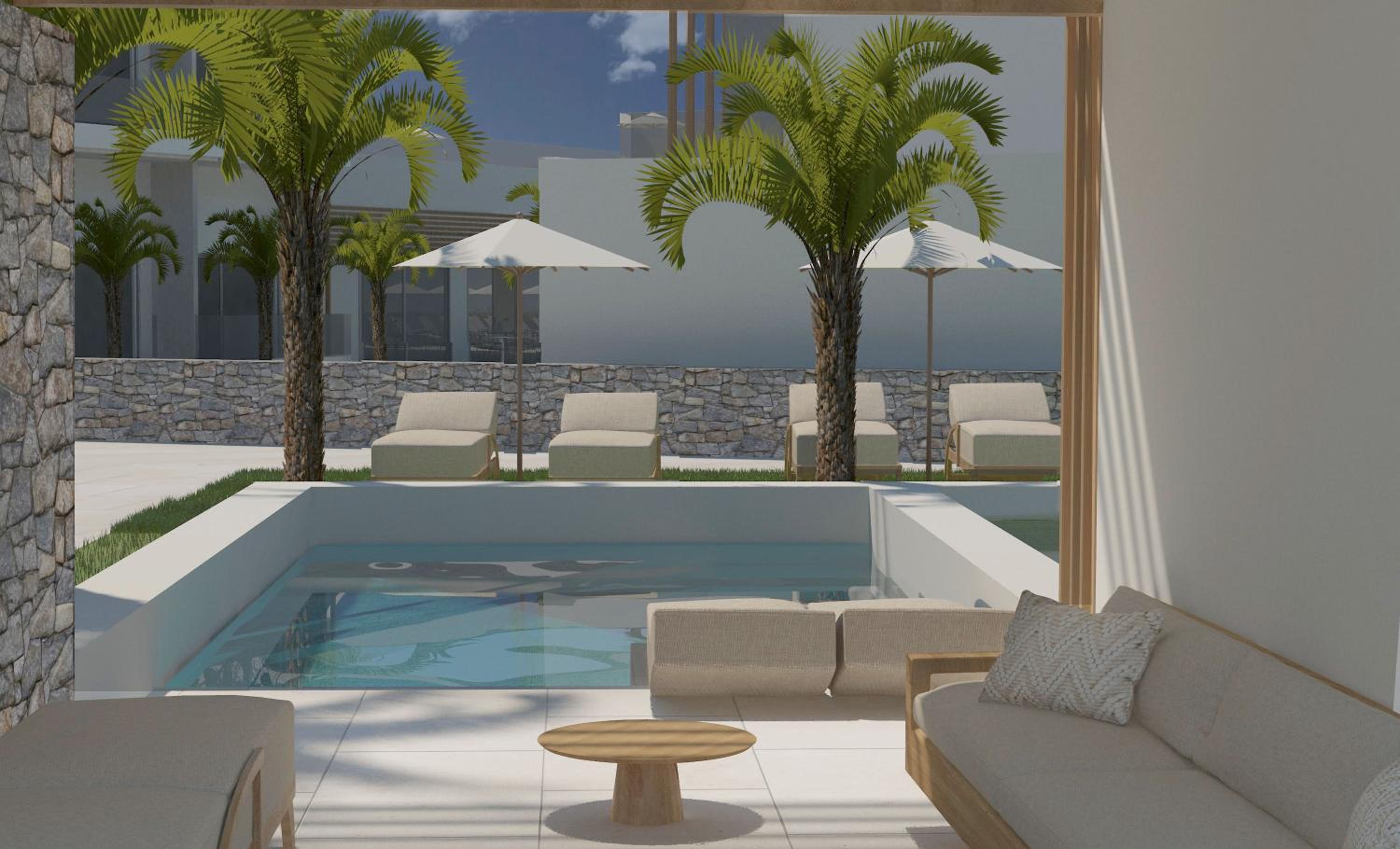 outdoor BBQ area