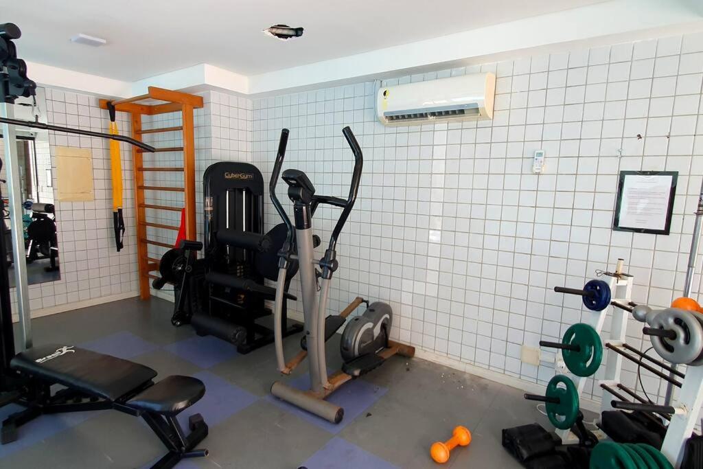 Flat 2 quartos, vista para o mar
