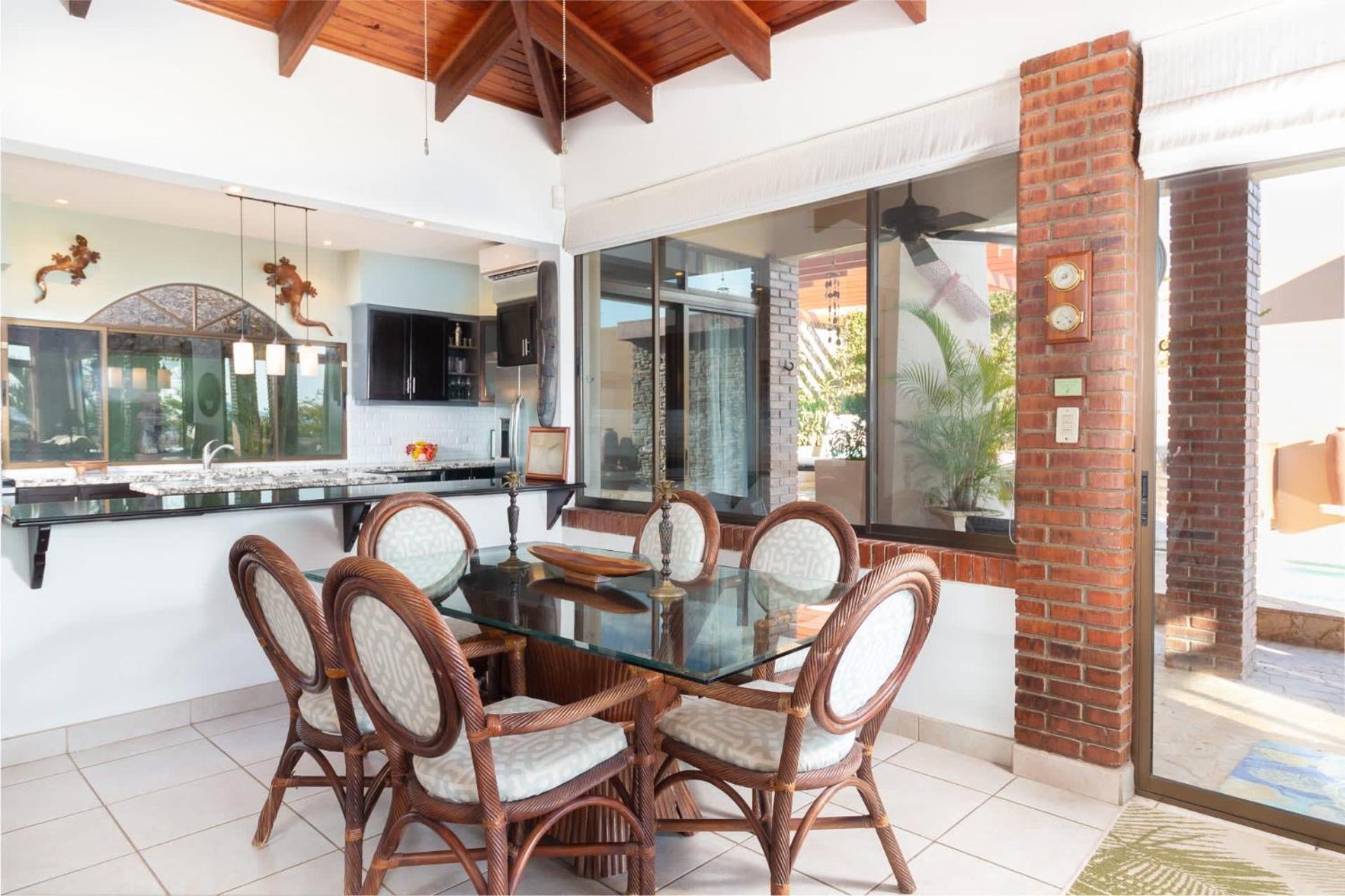 Oceanview Villa with Wrap-Around Terrace, Private Pool, Hot Tub, and Guesthouse