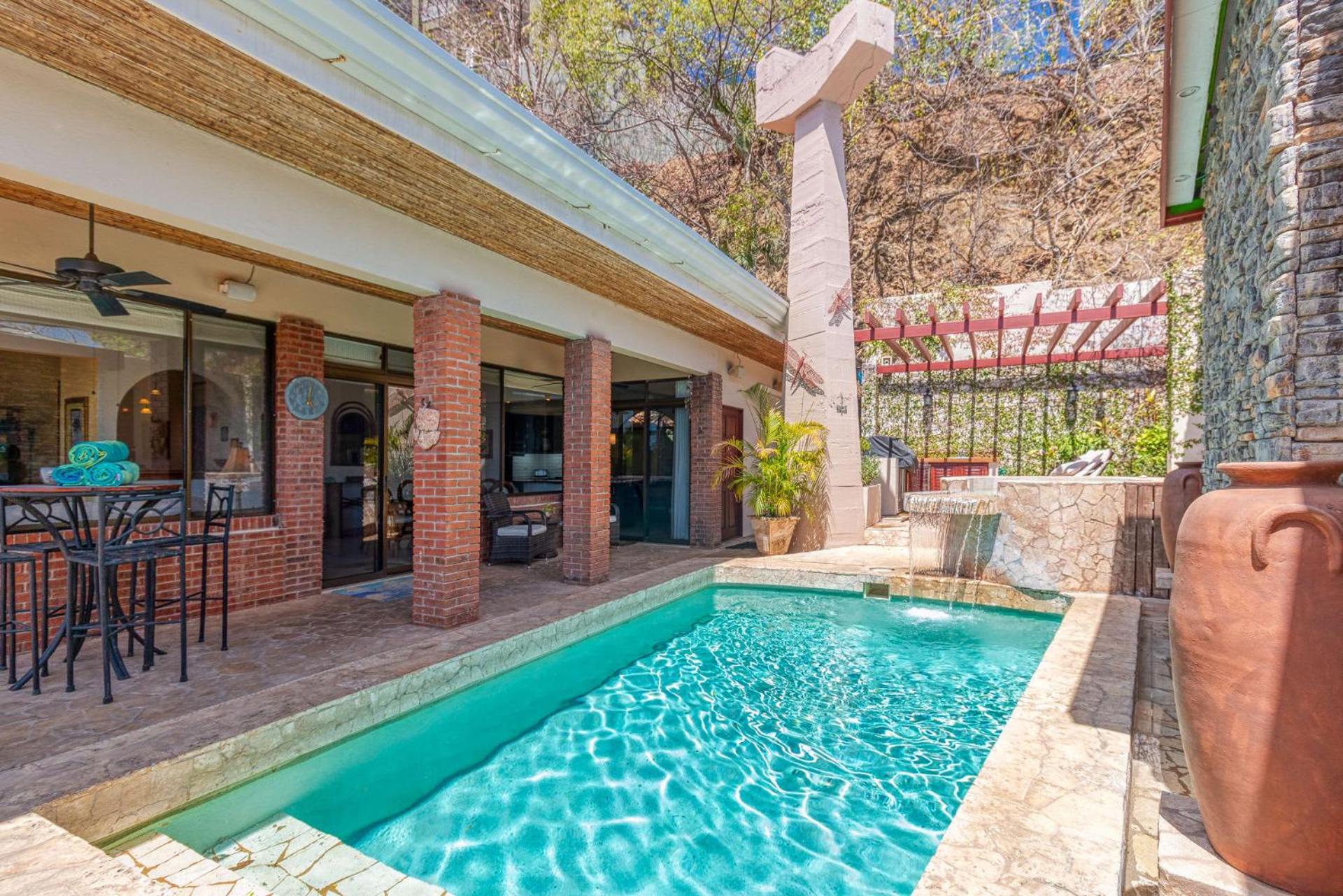 Oceanview Villa with Wrap-Around Terrace, Private Pool, Hot Tub, and Guesthouse