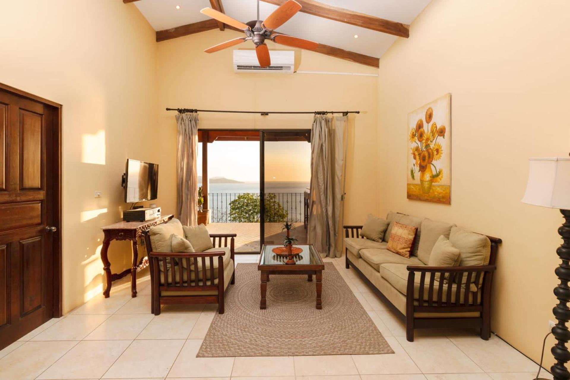 Oceanview Villa with Wrap-Around Terrace, Private Pool, Hot Tub, and Guesthouse