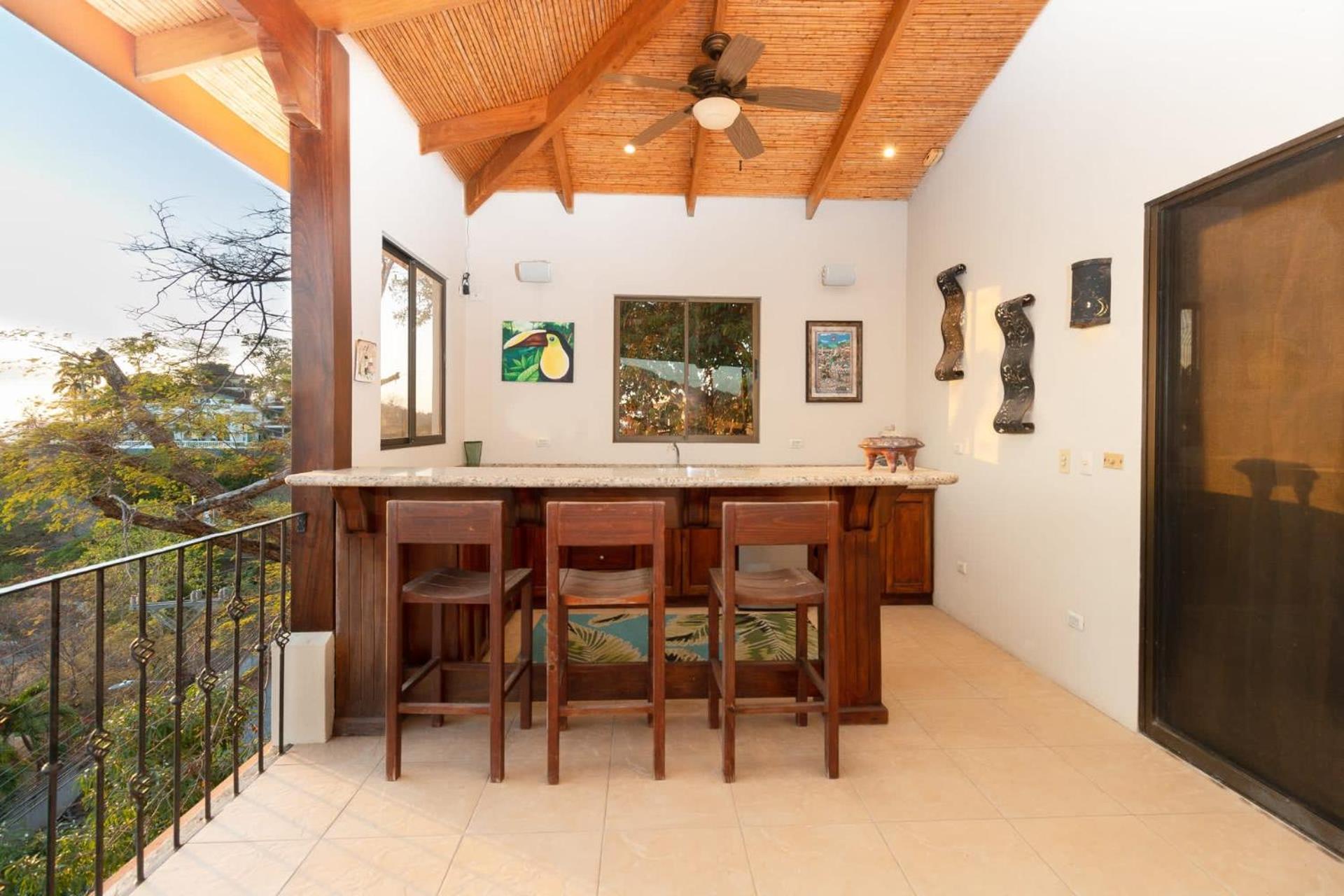 Oceanview Villa with Wrap-Around Terrace, Private Pool, Hot Tub, and Guesthouse