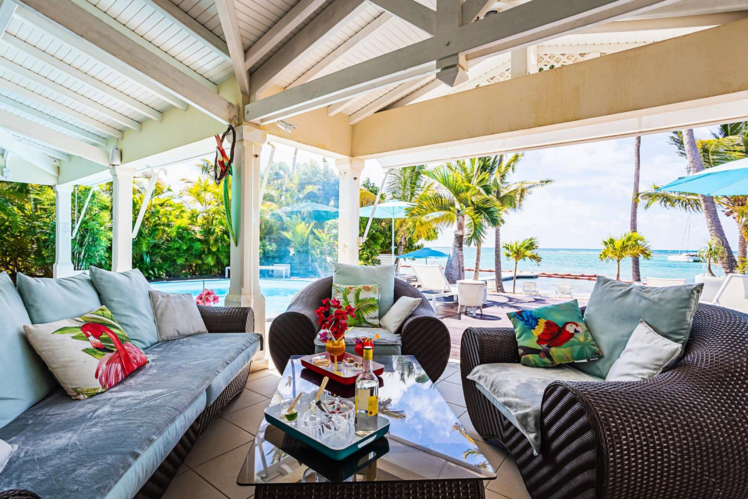 Villa de luxe à Saint-François avec piscine privée et vue mer. view 3