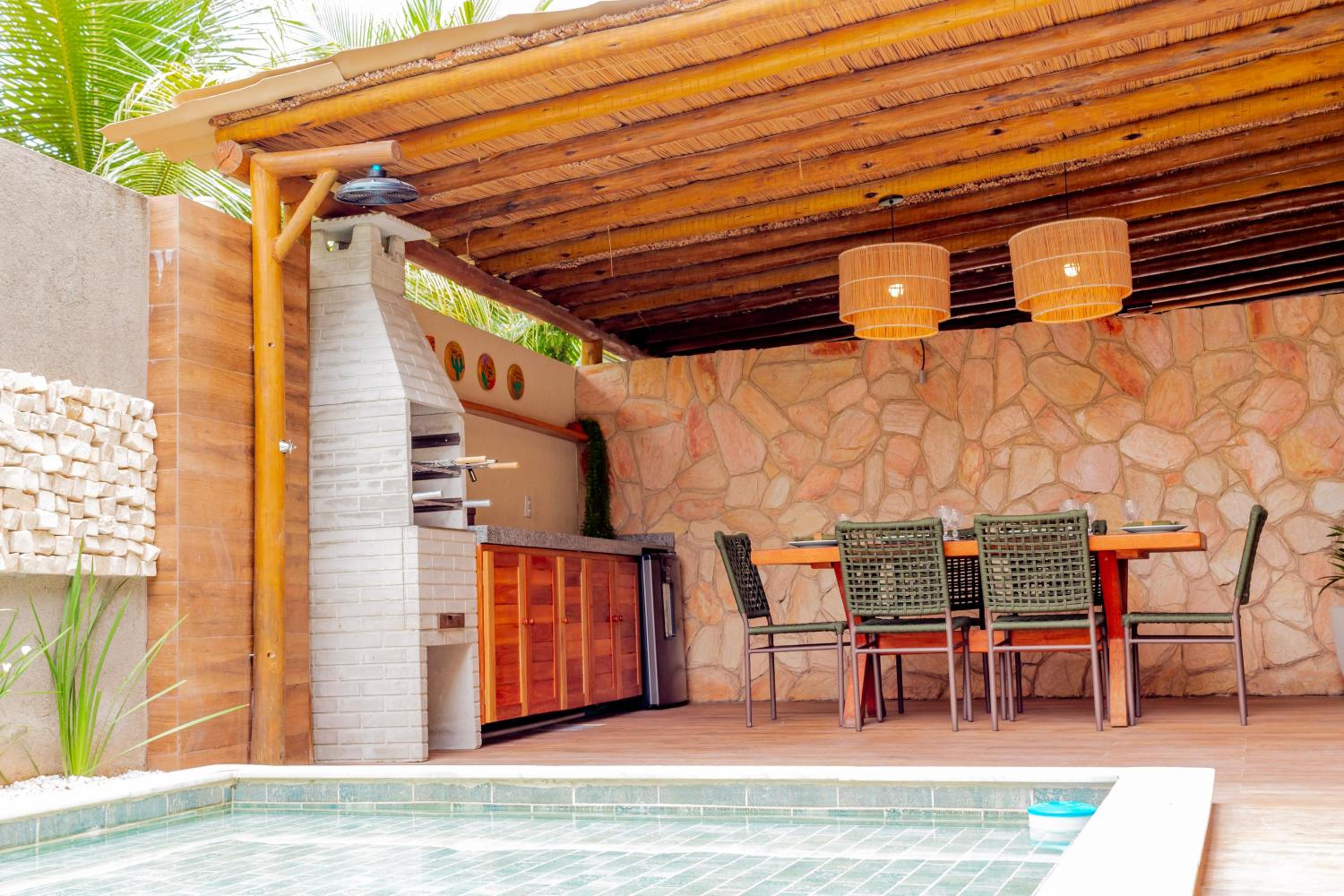 Casa Lanai - Perto de Restaurantes e da Capela Milagres - Internet 300 Mbs