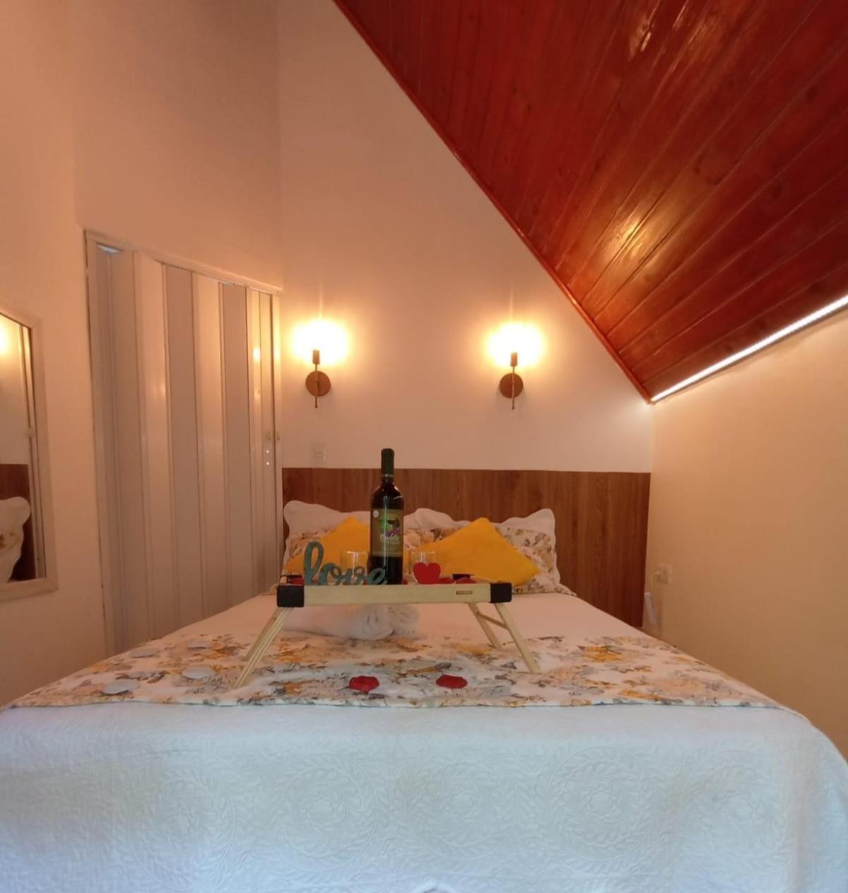 Casa da Vovó na Pousada Sitio Pauletto - com Cozinha, Churrasqueira e Decoração