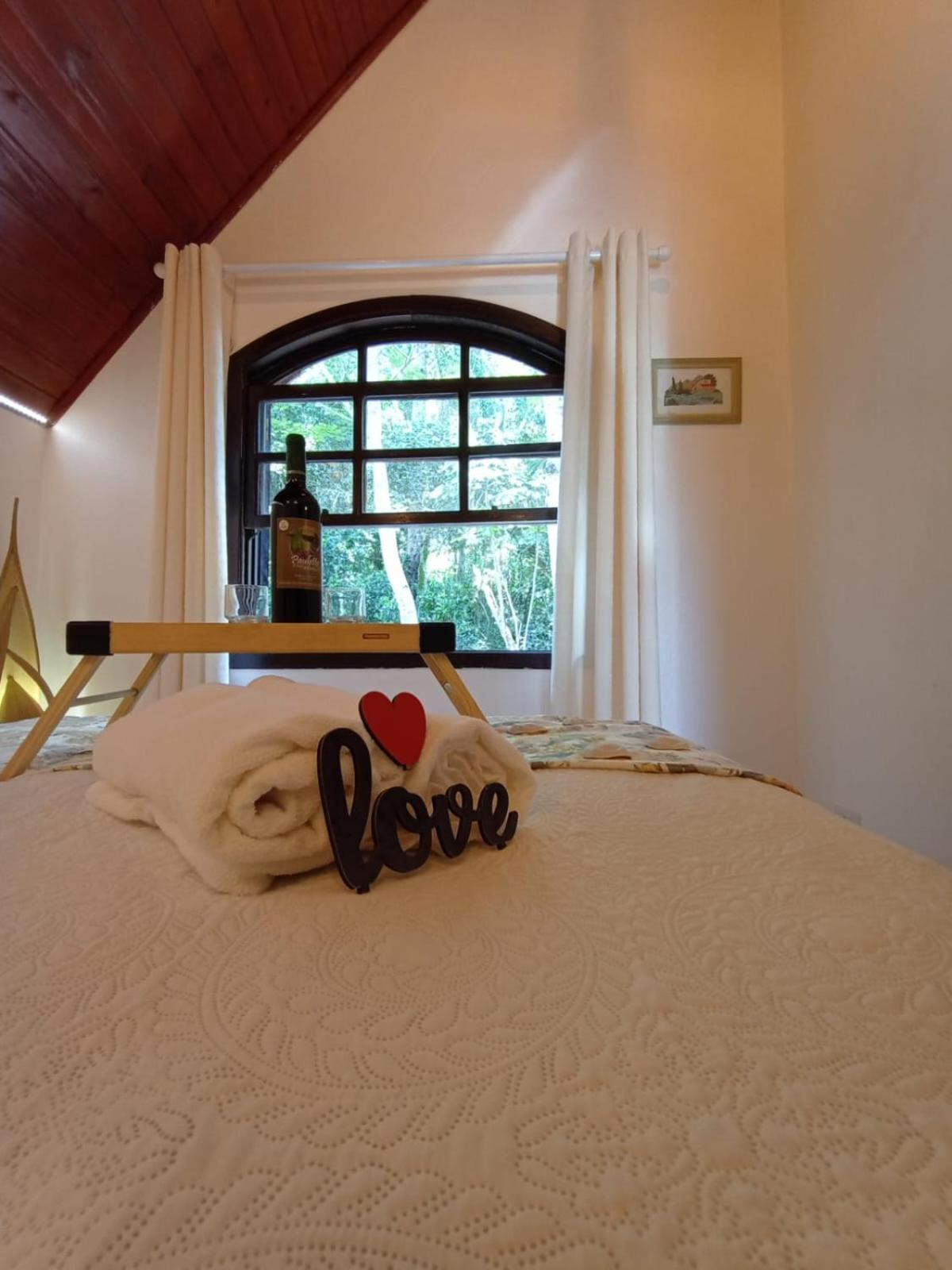 Casa da Vovó na Pousada Sitio Pauletto - com Cozinha, Churrasqueira e Decoração