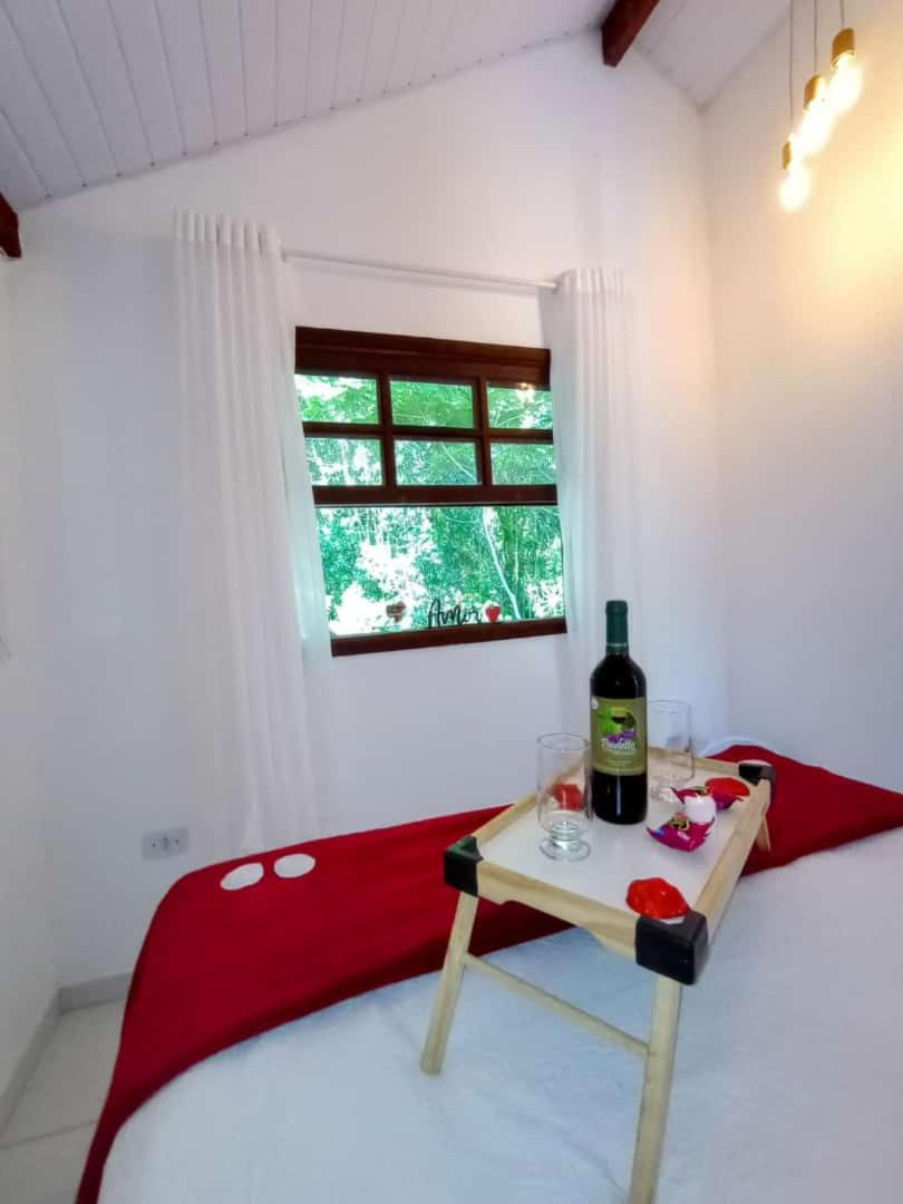 Casa da Vovó na Pousada Sitio Pauletto - com Cozinha, Churrasqueira e Decoração