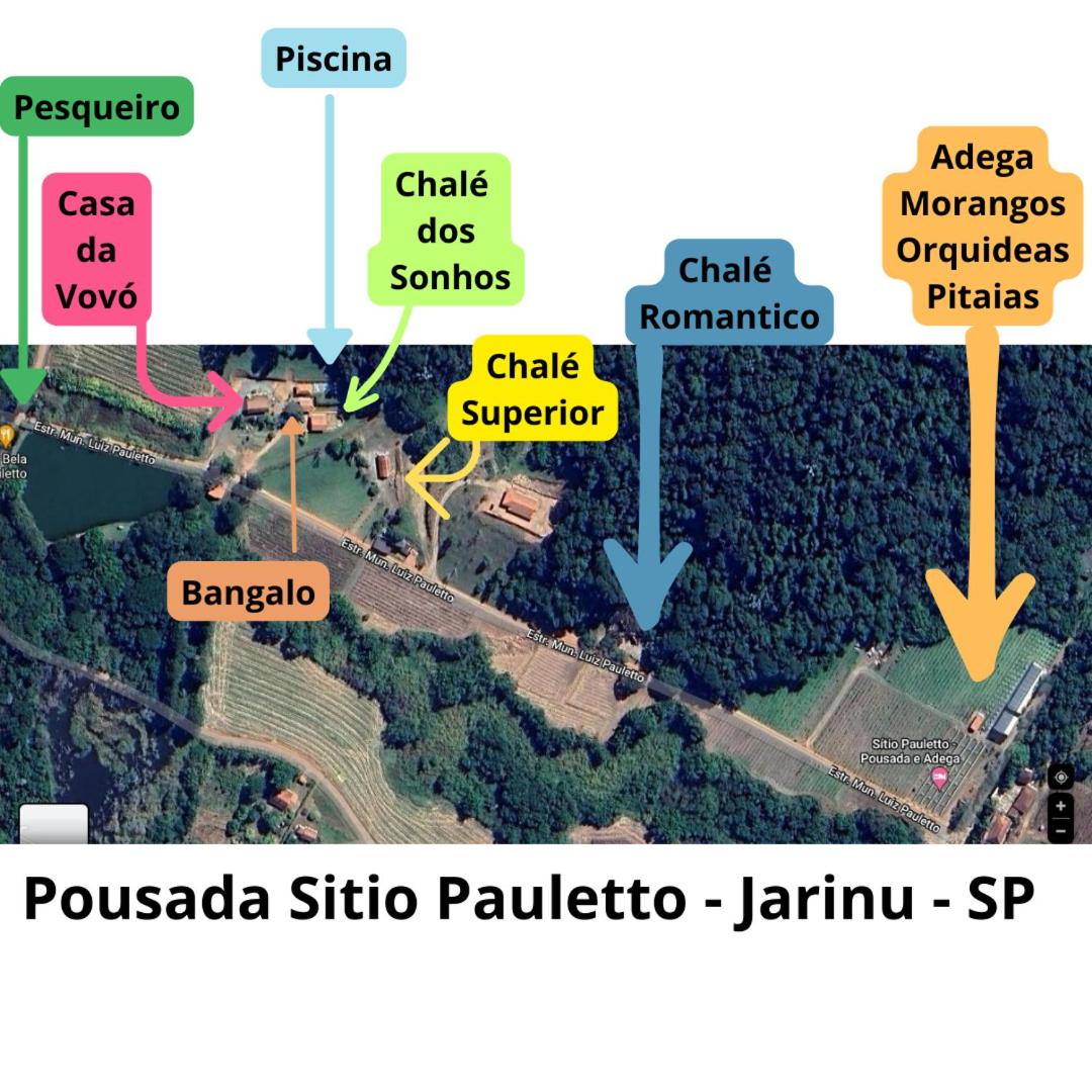 Casa da Vovó na Pousada Sitio Pauletto - com Cozinha, Churrasqueira e Decoração